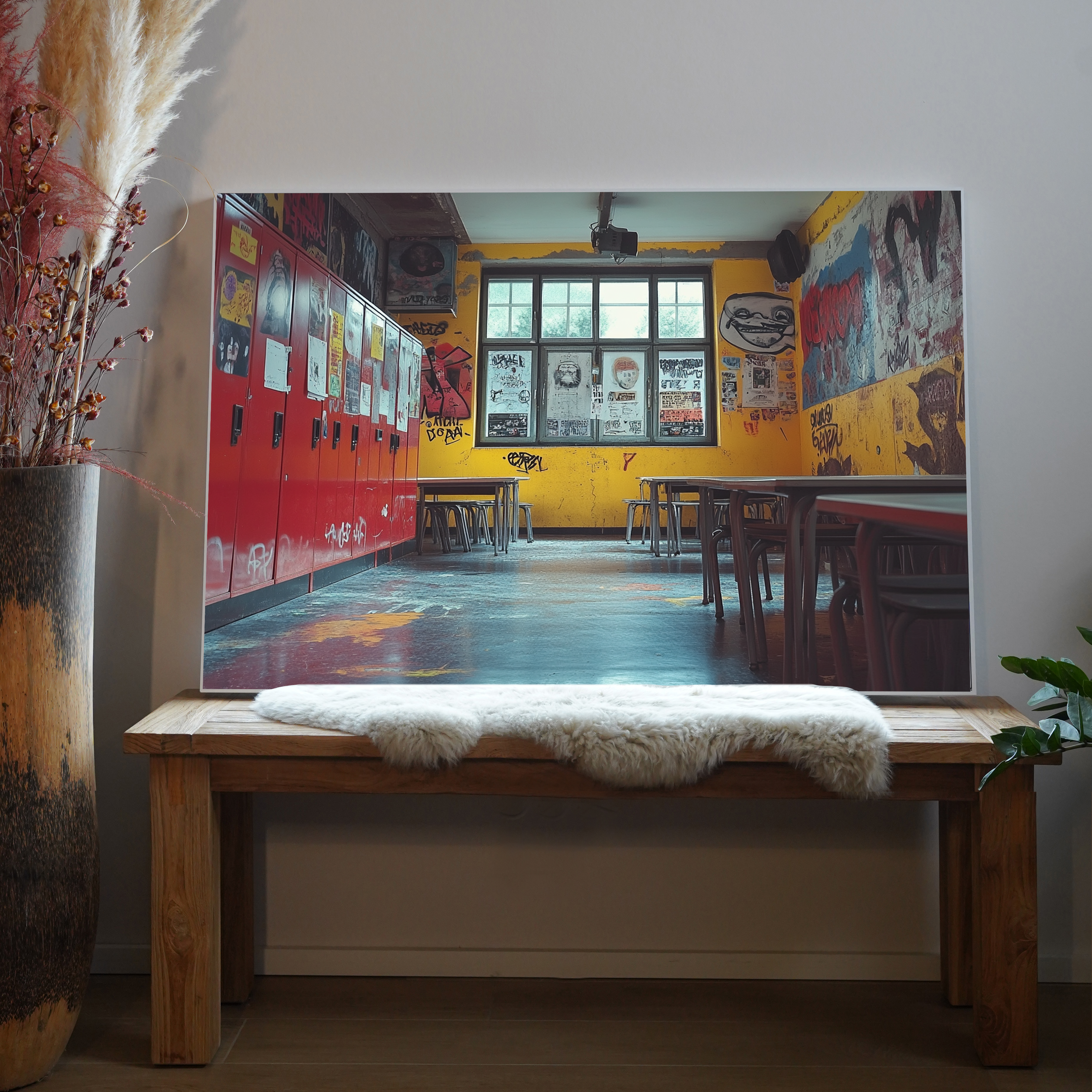 Urbaner Schulraum 1 | LED Bild