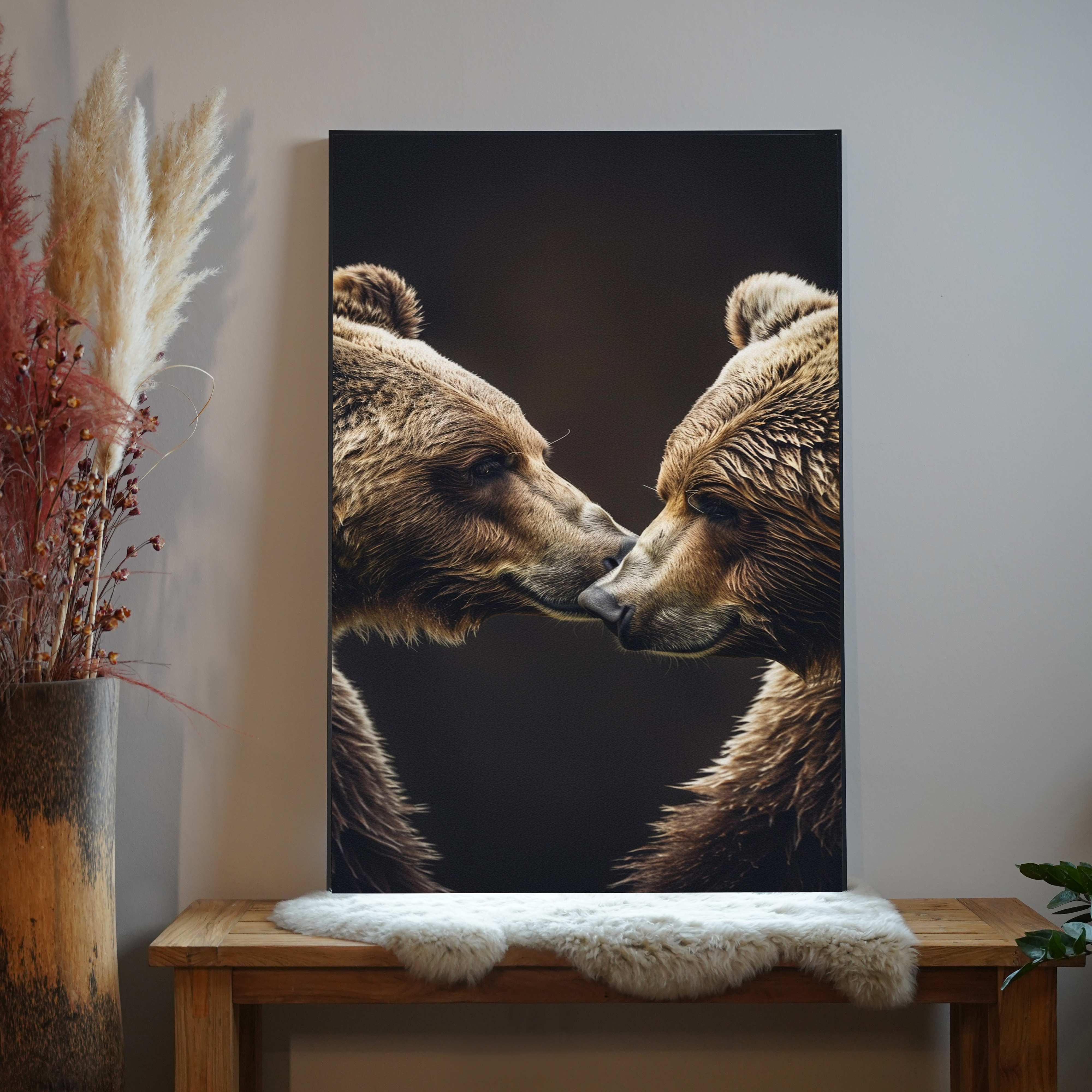 Bären Liebe 1 | LED Bild