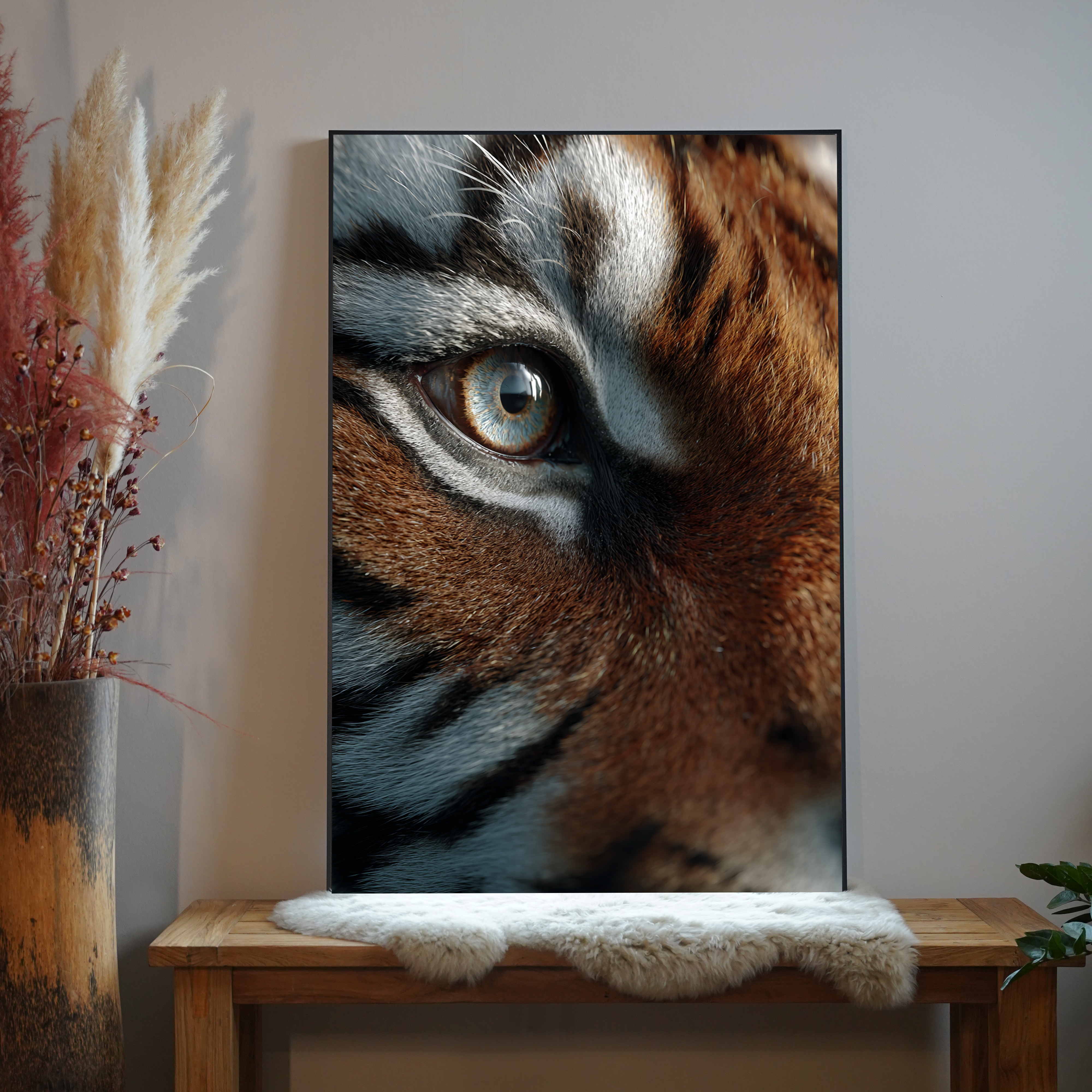 Tiger Auge 2 | LED Bild