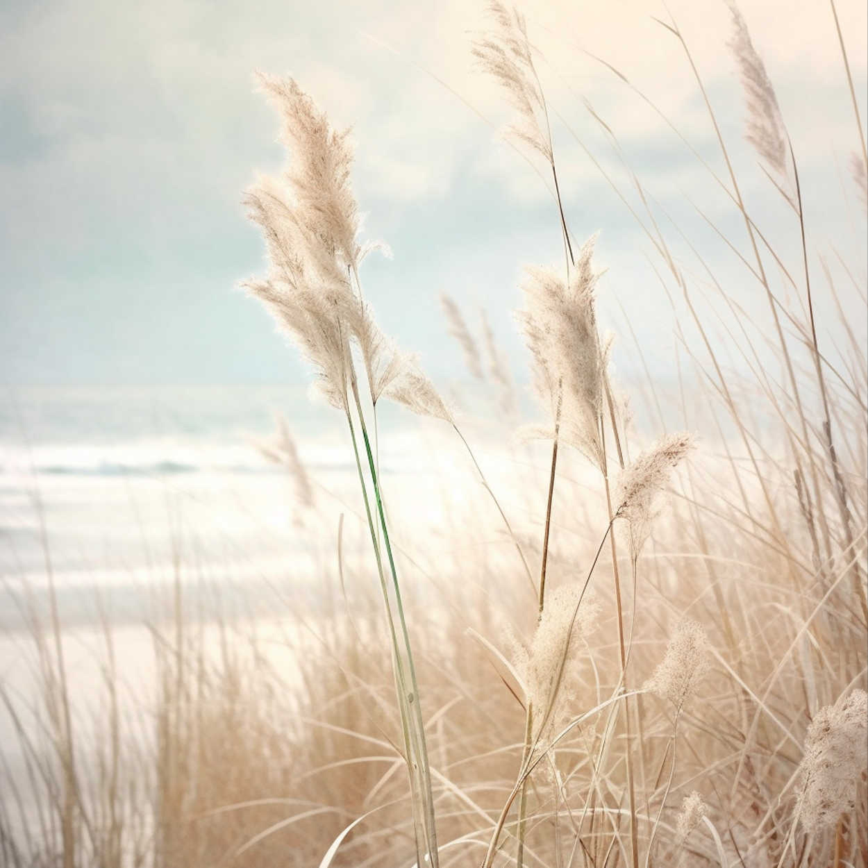 Fotografie | Strandgras | LED Bild
