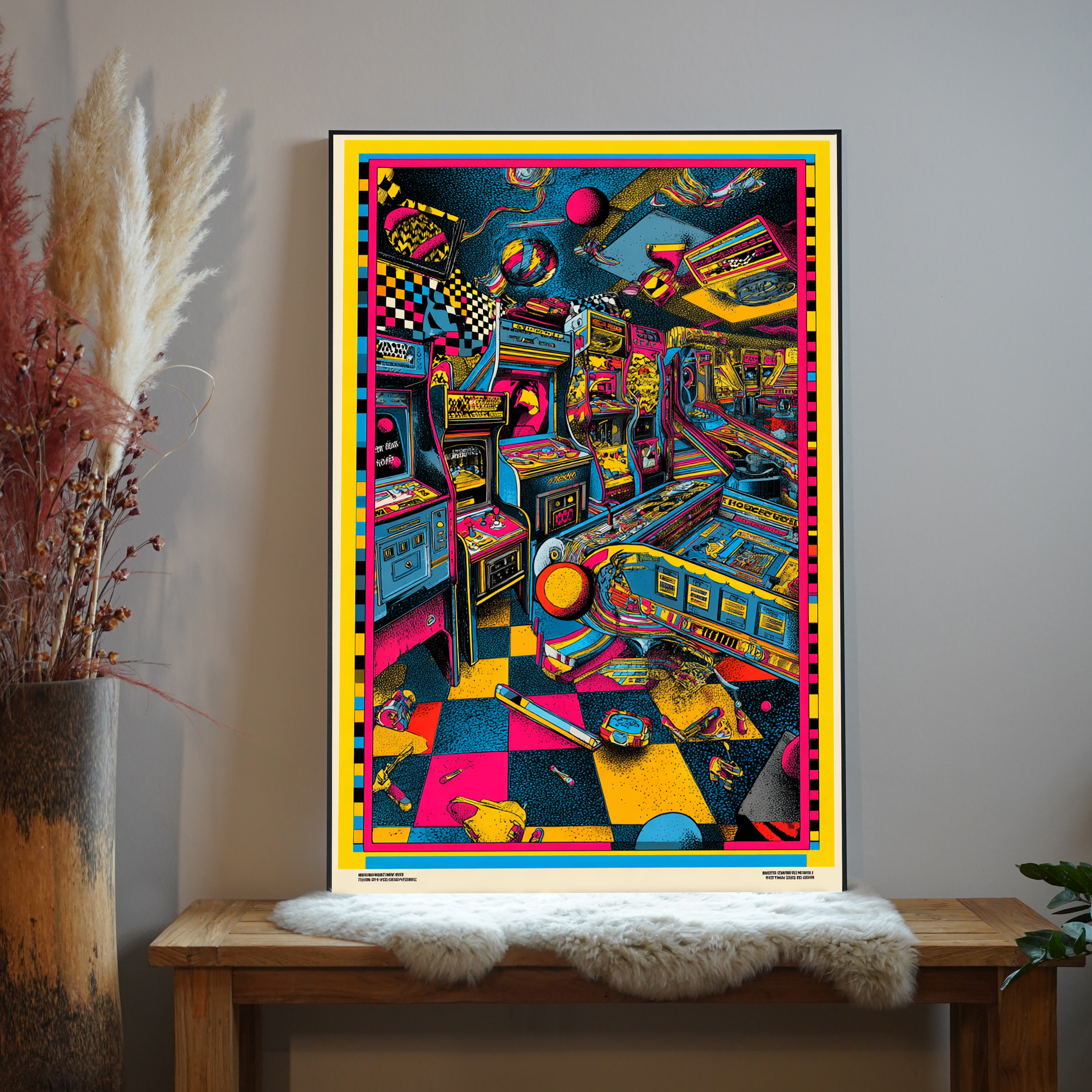 Retro Spielautomaten 3 | LED Bild