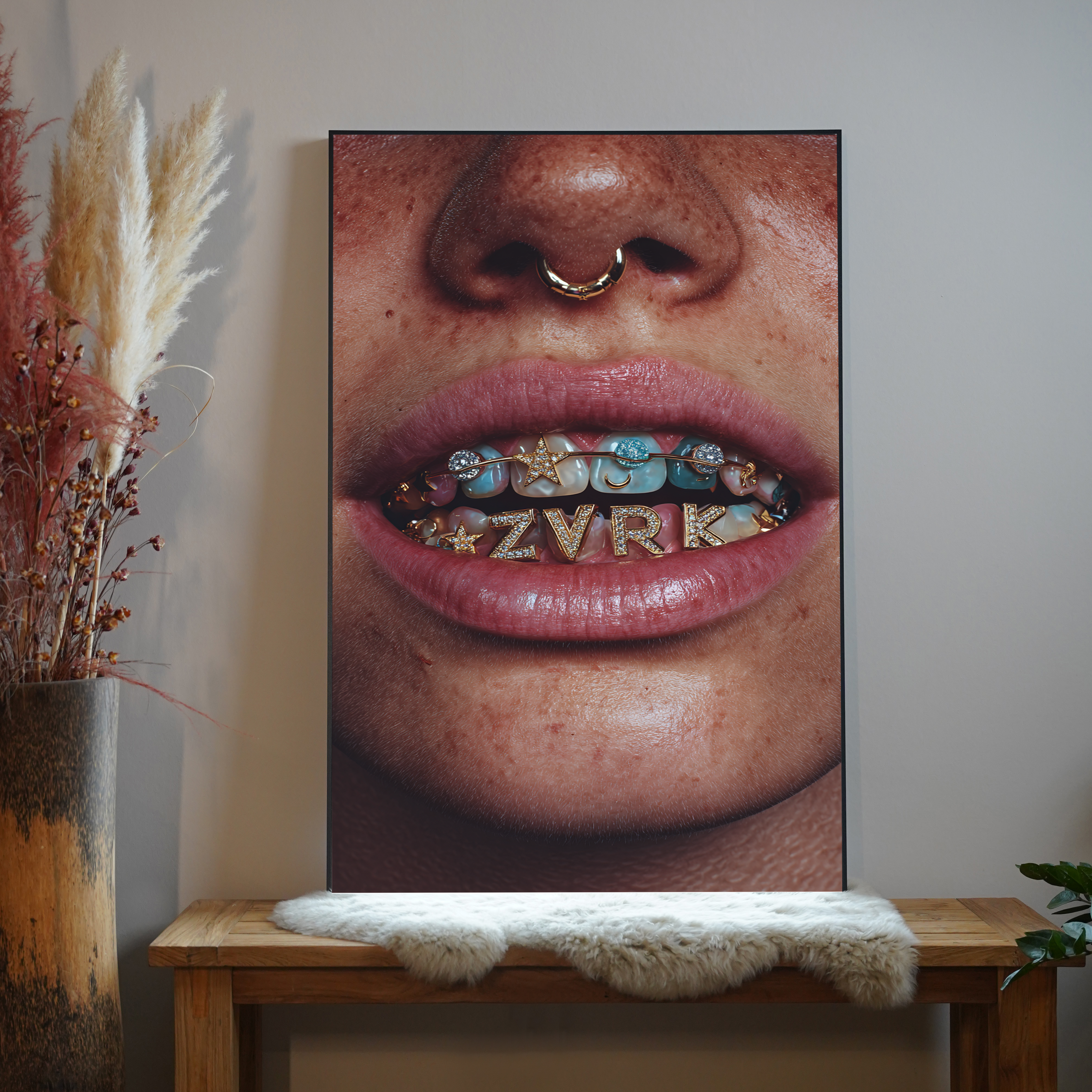 Grillz Mädchen 2 | LED Bild
