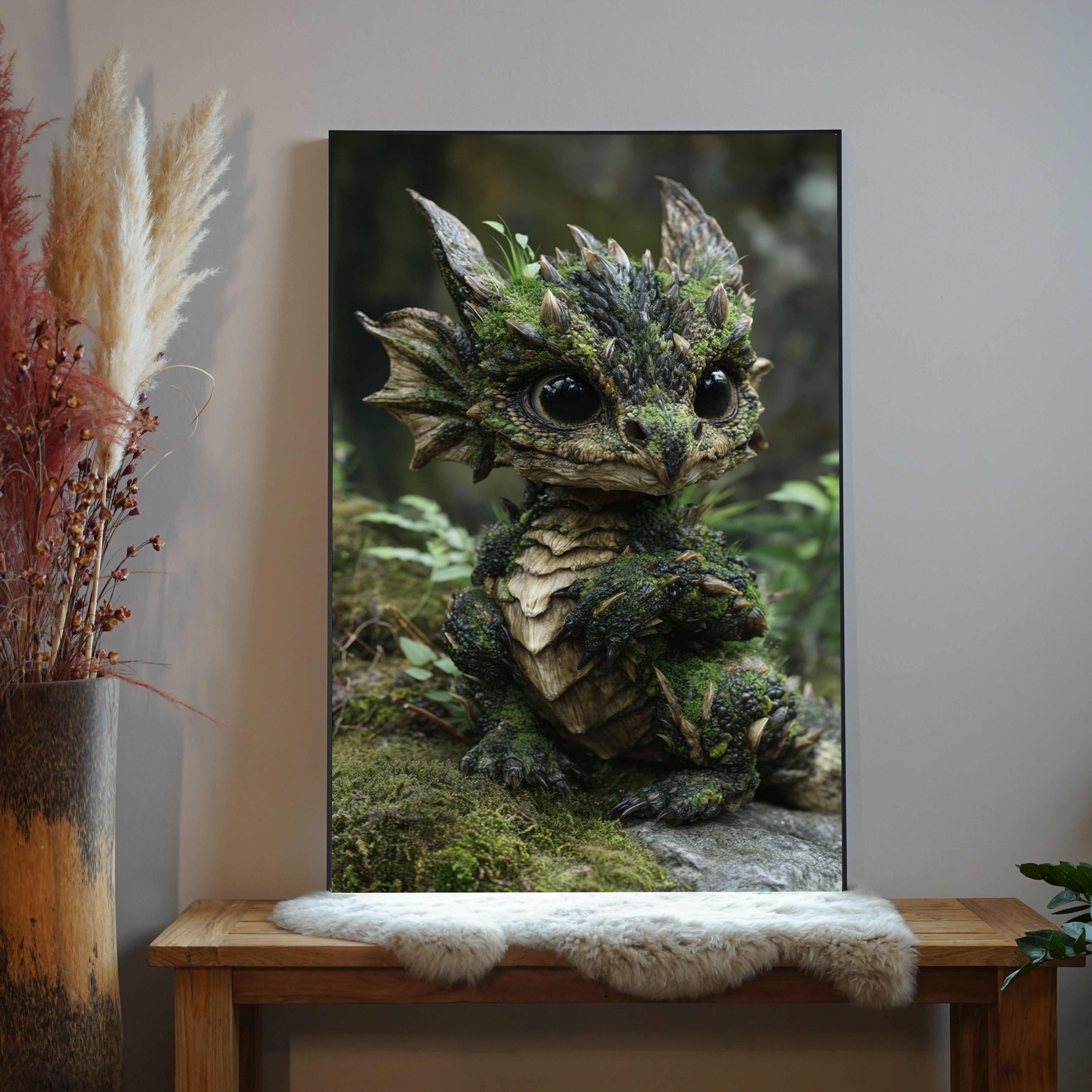 Baby Drache 1 | LED Bild