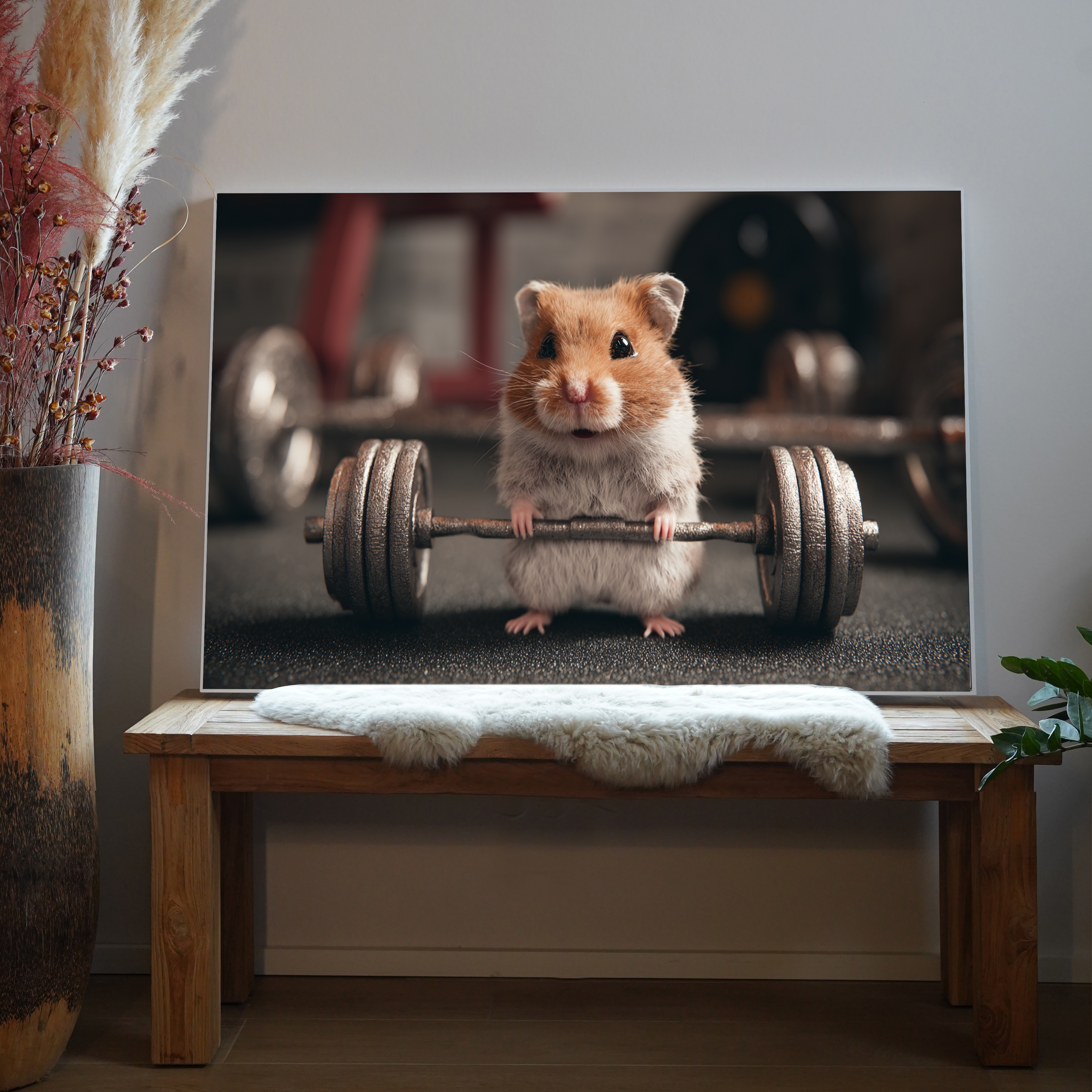 Hamster Hantelbank 1 | LED Bild