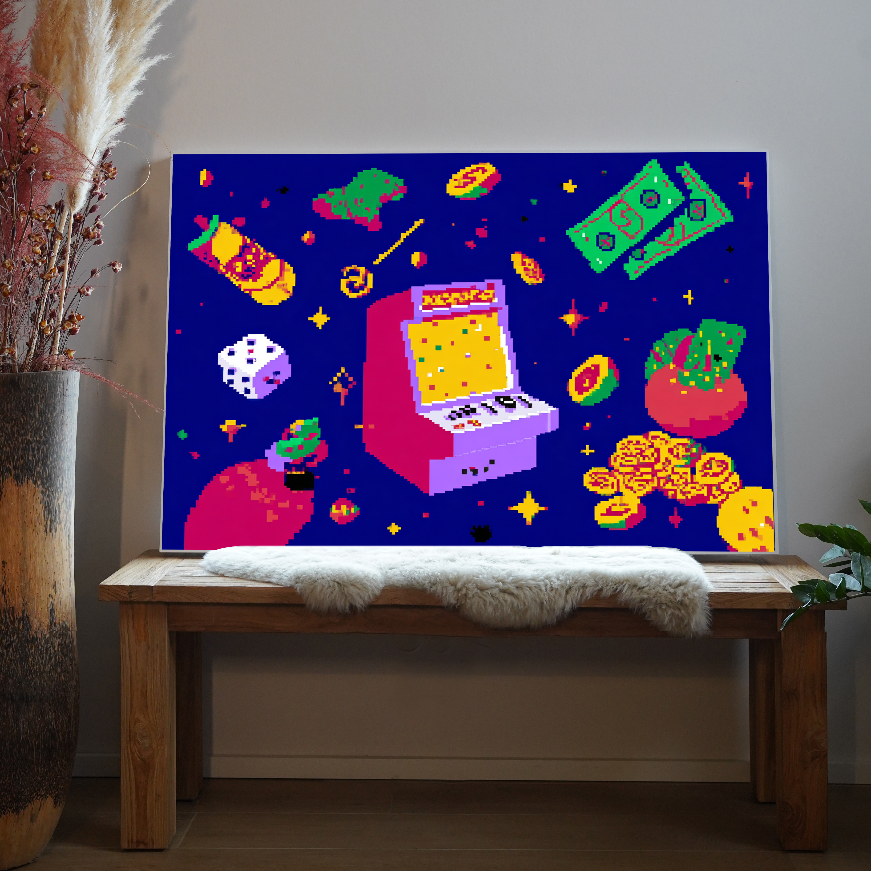 Pixel Bild Fanatsie 4 | LED Bild