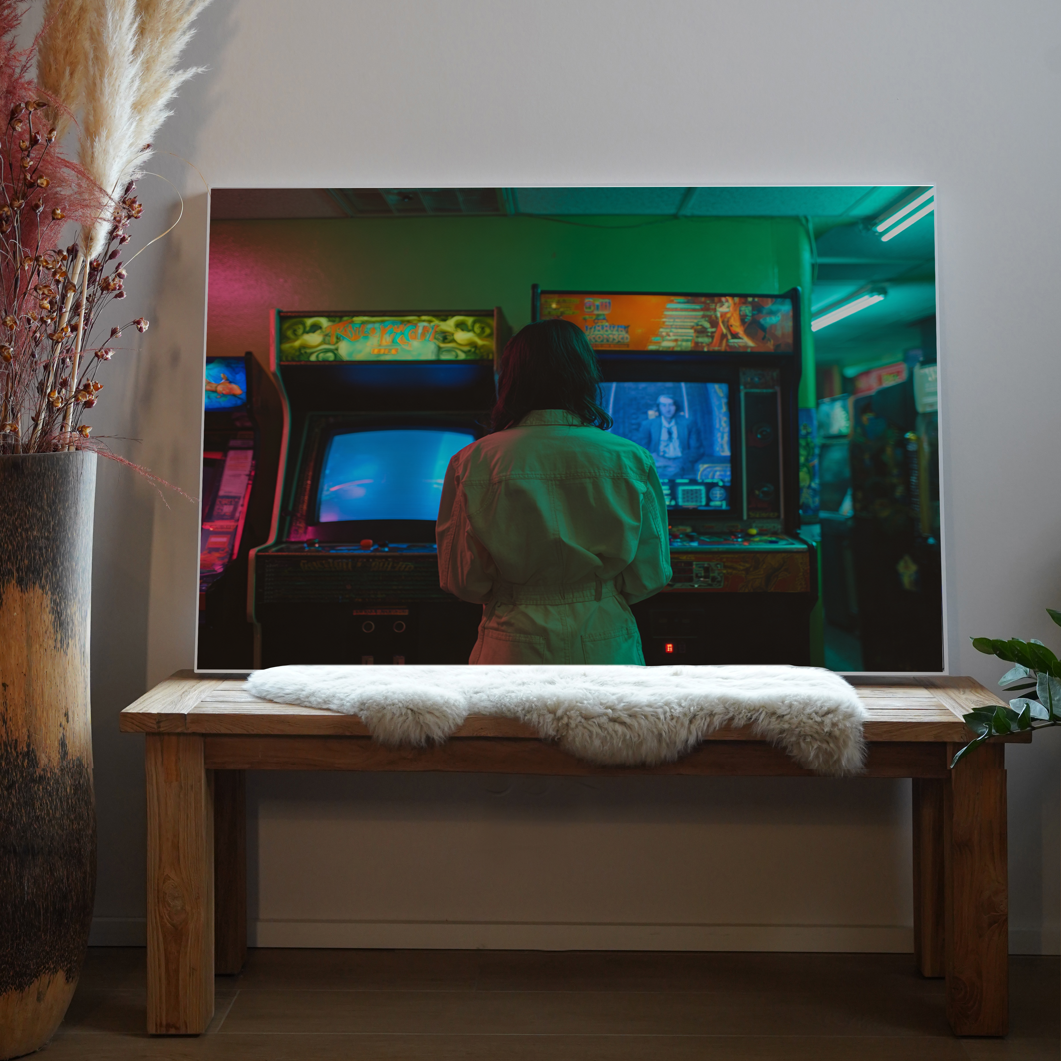 Spielhalle Verschwommen 2 | LED Bild