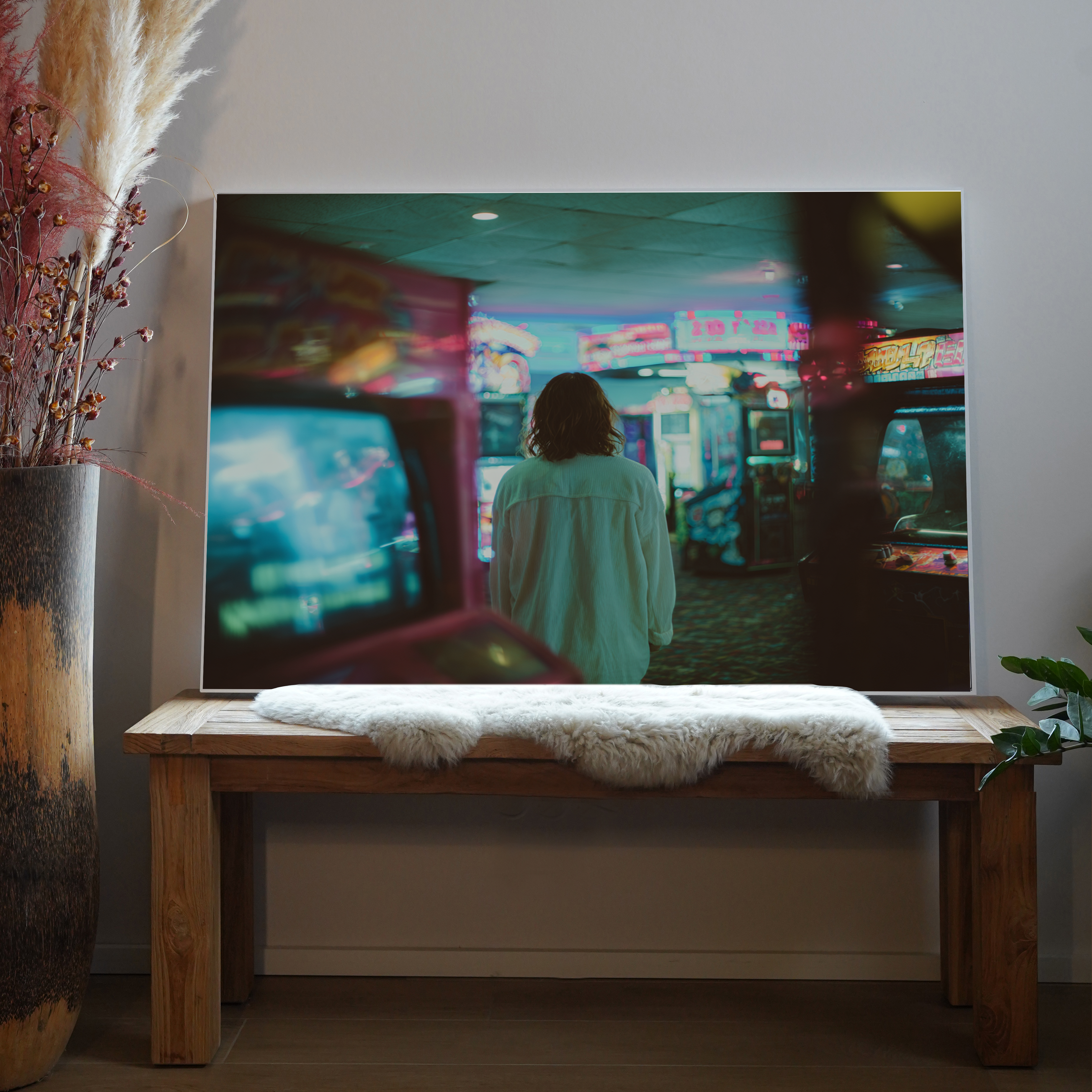 Spielhalle Verschwommen 3 | LED Bild