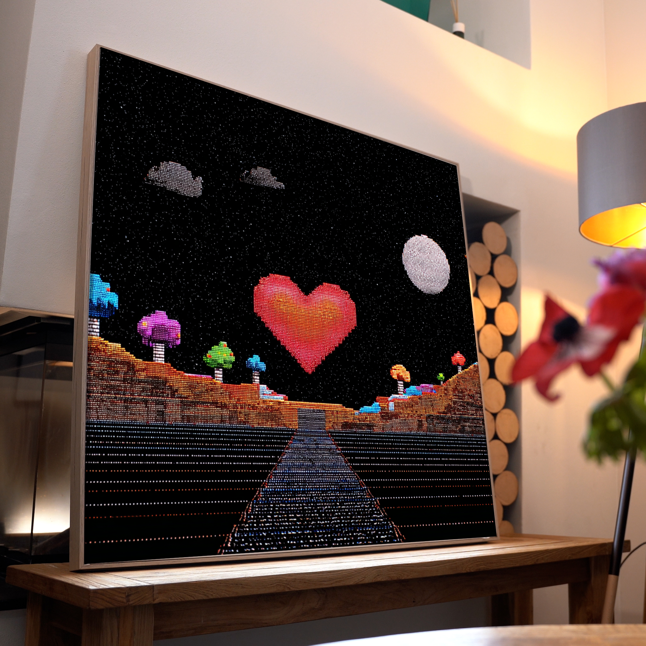 Pixel Herz 3 | LED Bild