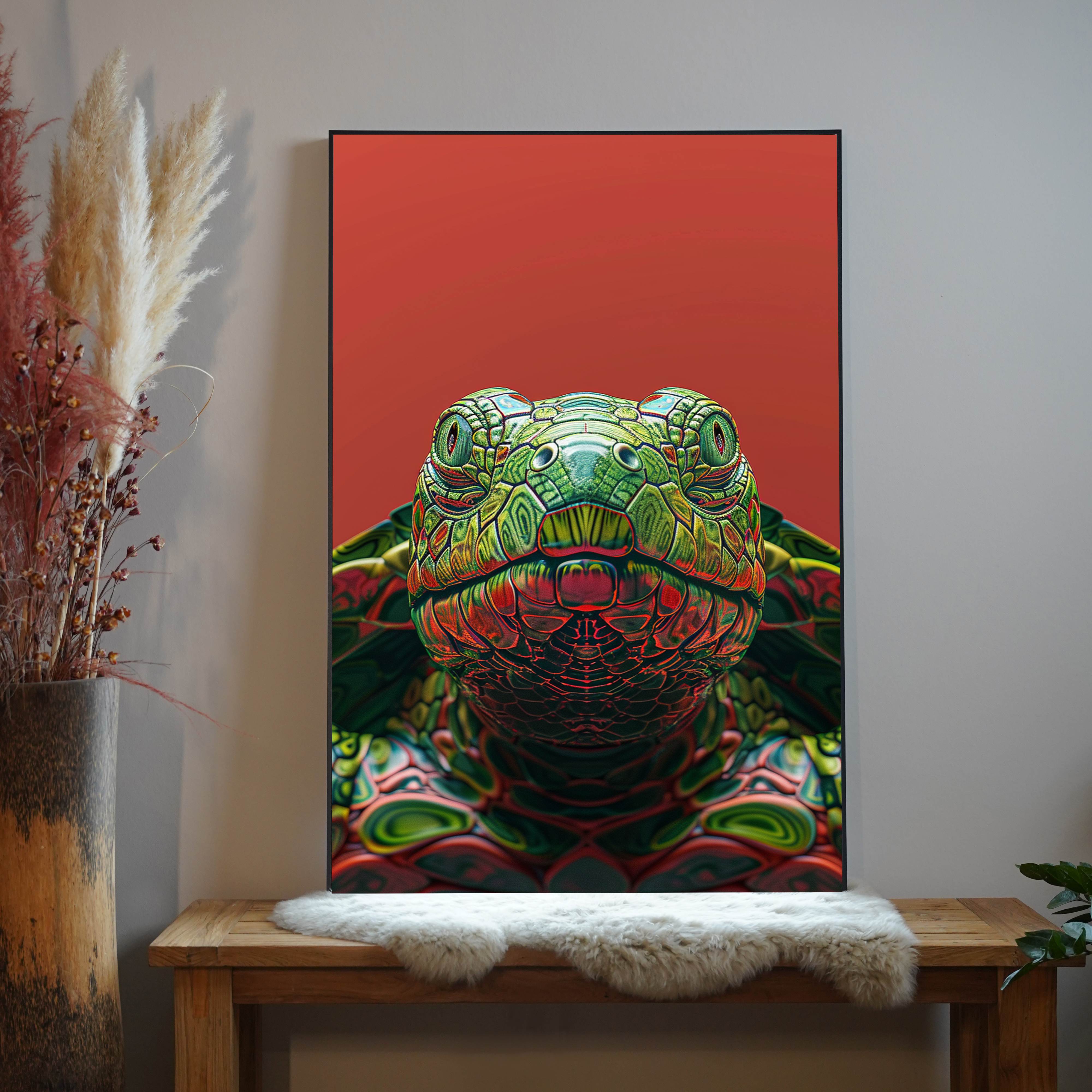 Schildkröte Illustriert | LED Bild