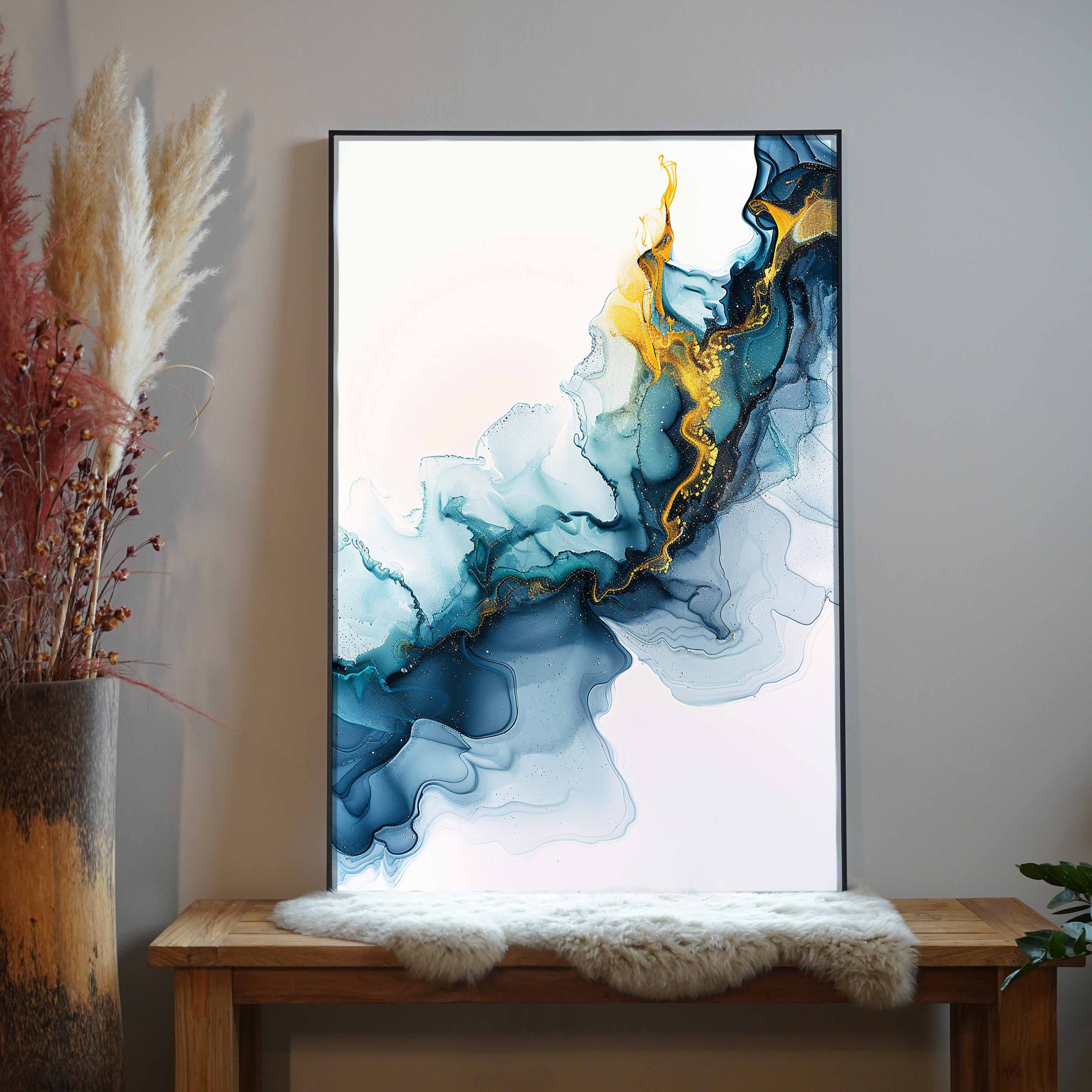 Elegante Farbstrukturen 2 | LED Bild