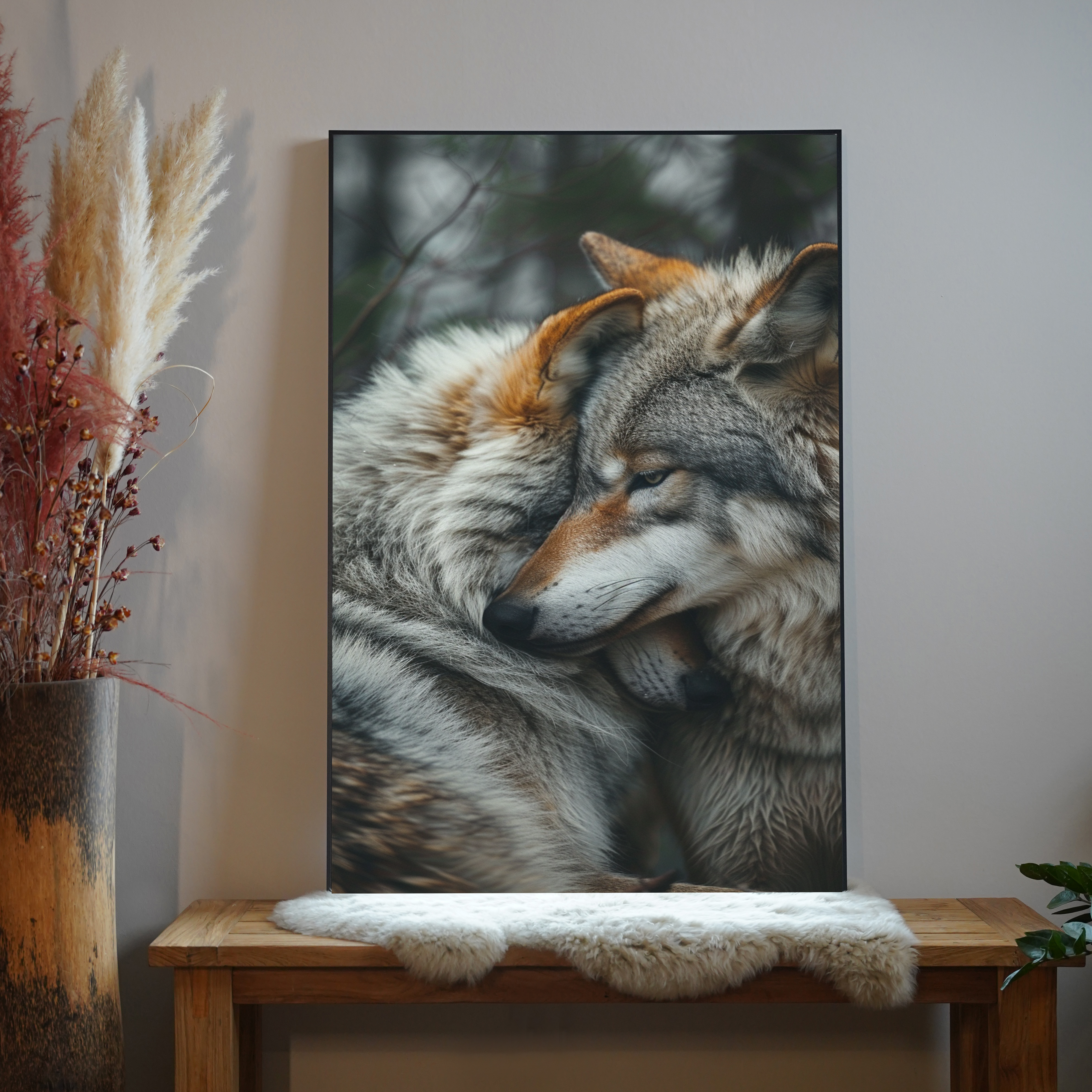 Wolfsliebe 1 | LED Bild