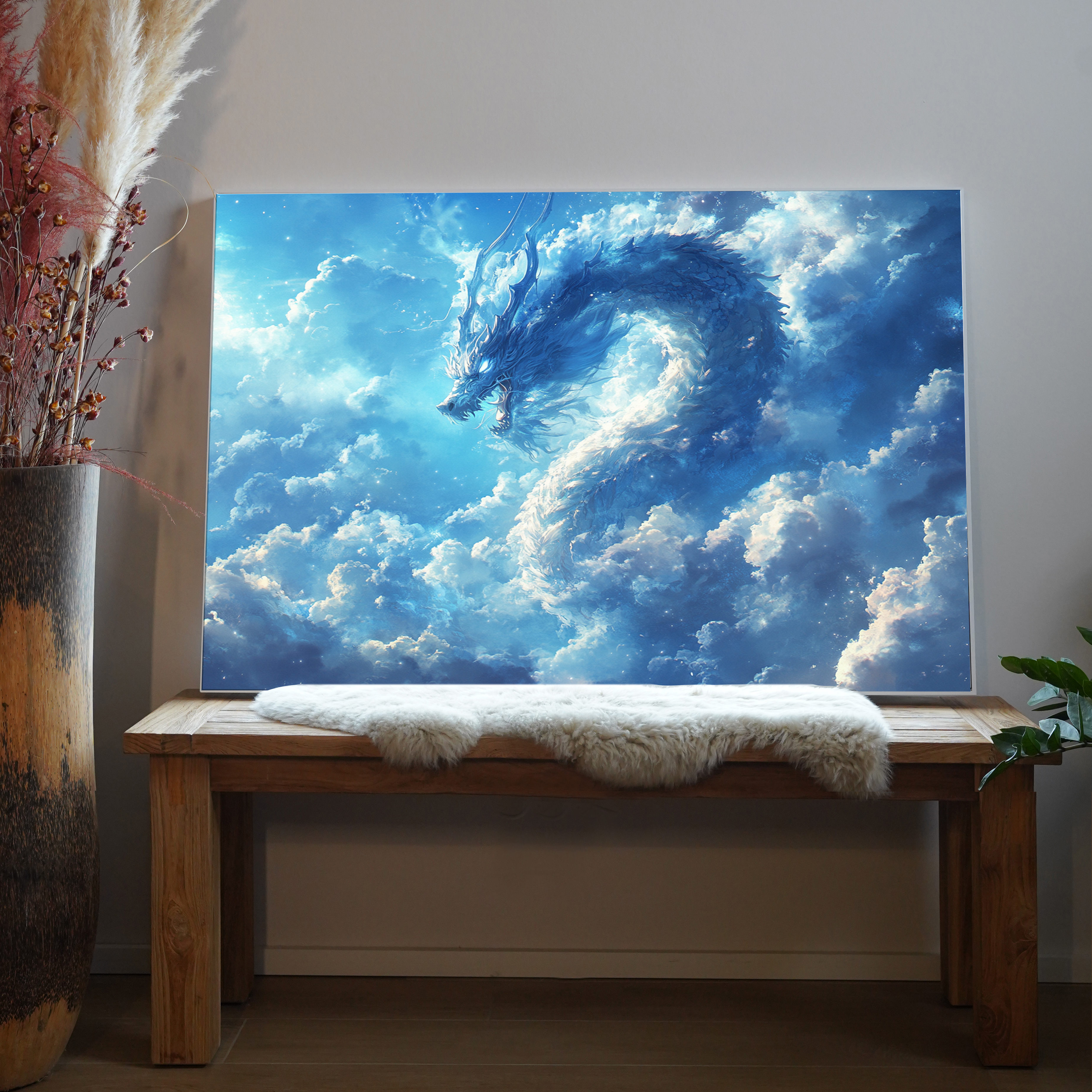 Wolken Drache 1 | LED Bild