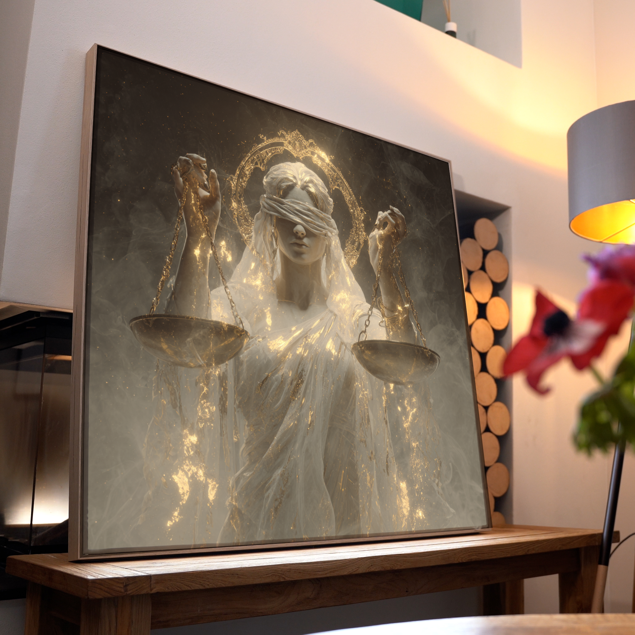 Mythische Frau 1 | LED Bild