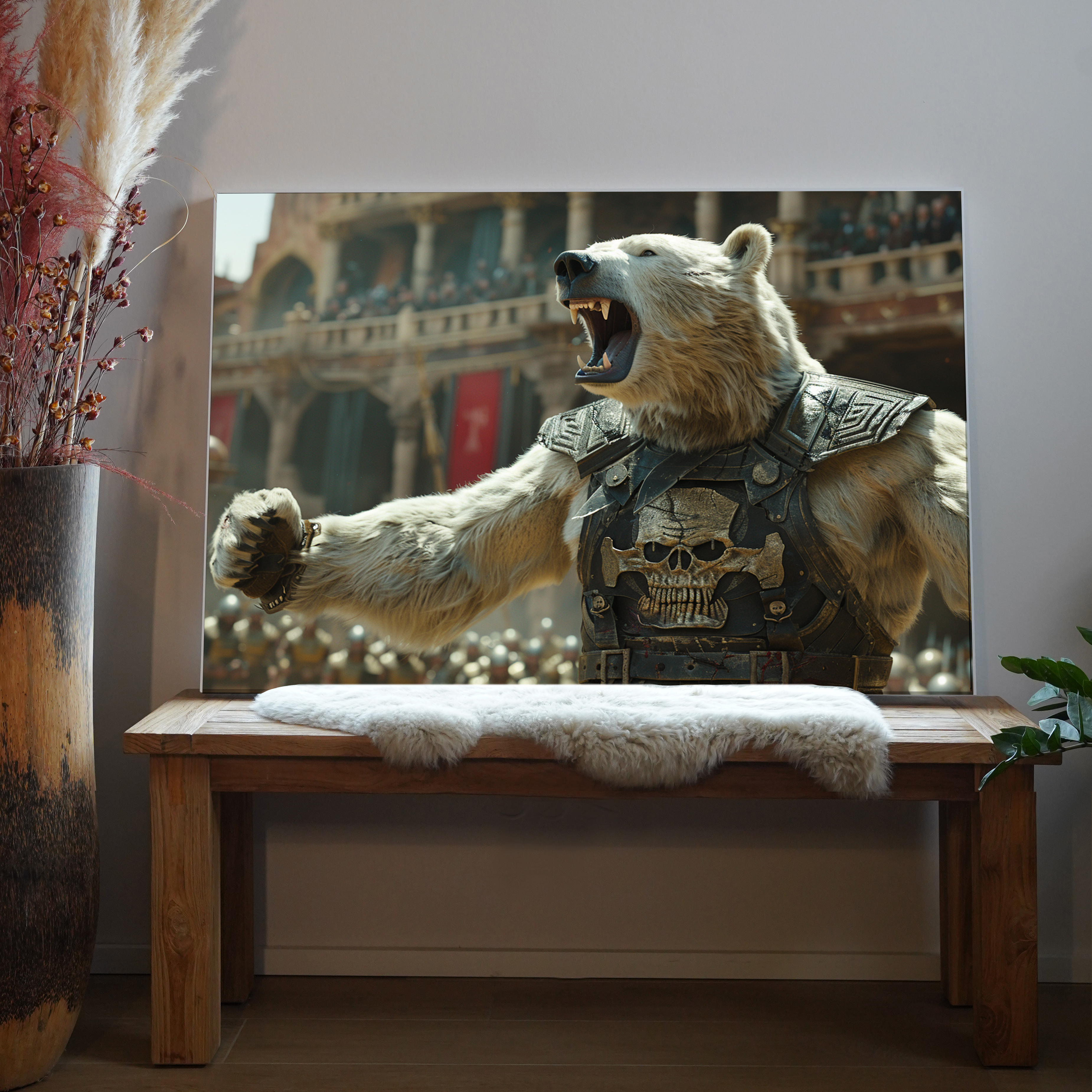 Eisbärkrieger 4 | LED Bild