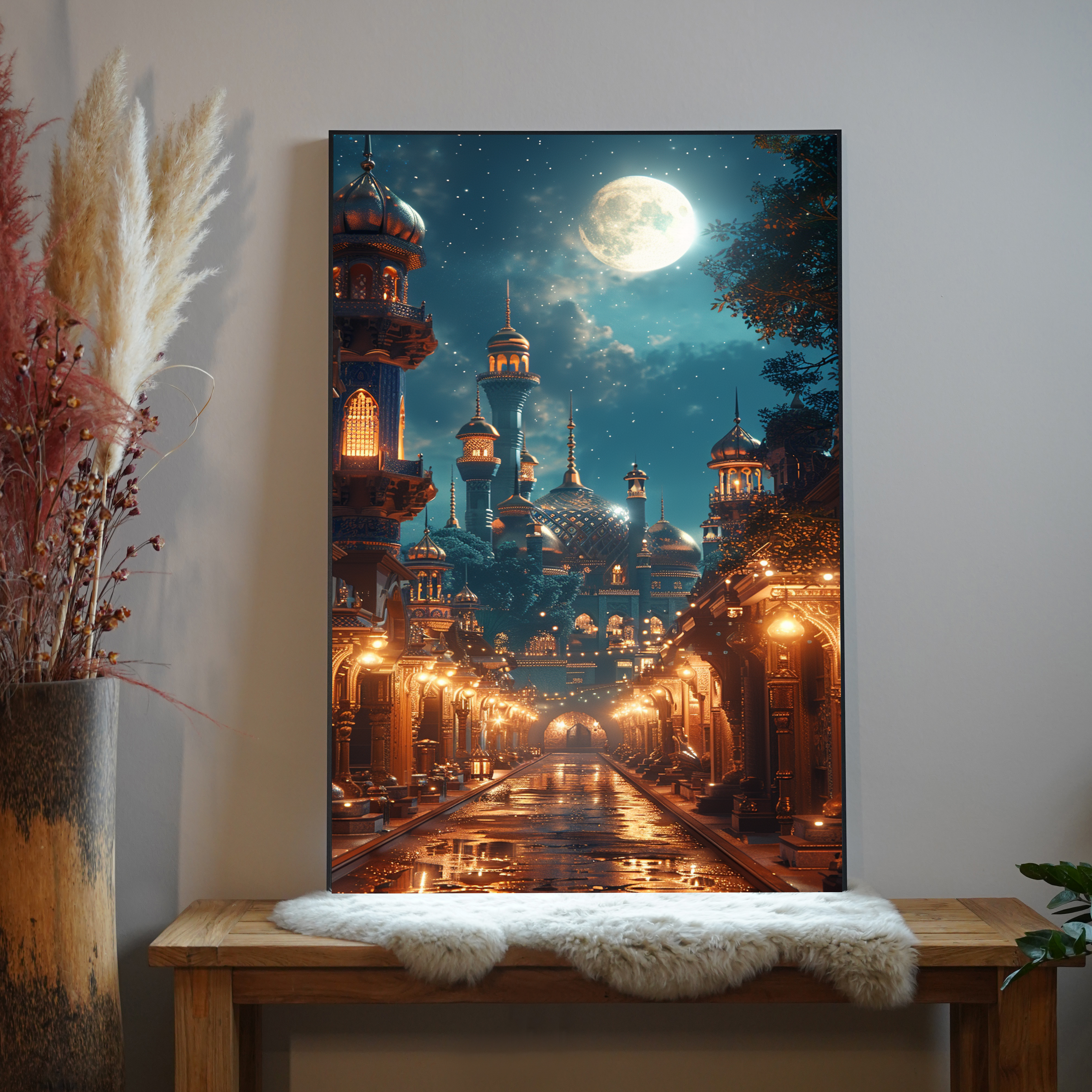 Orientalische Stadt | LED Bild