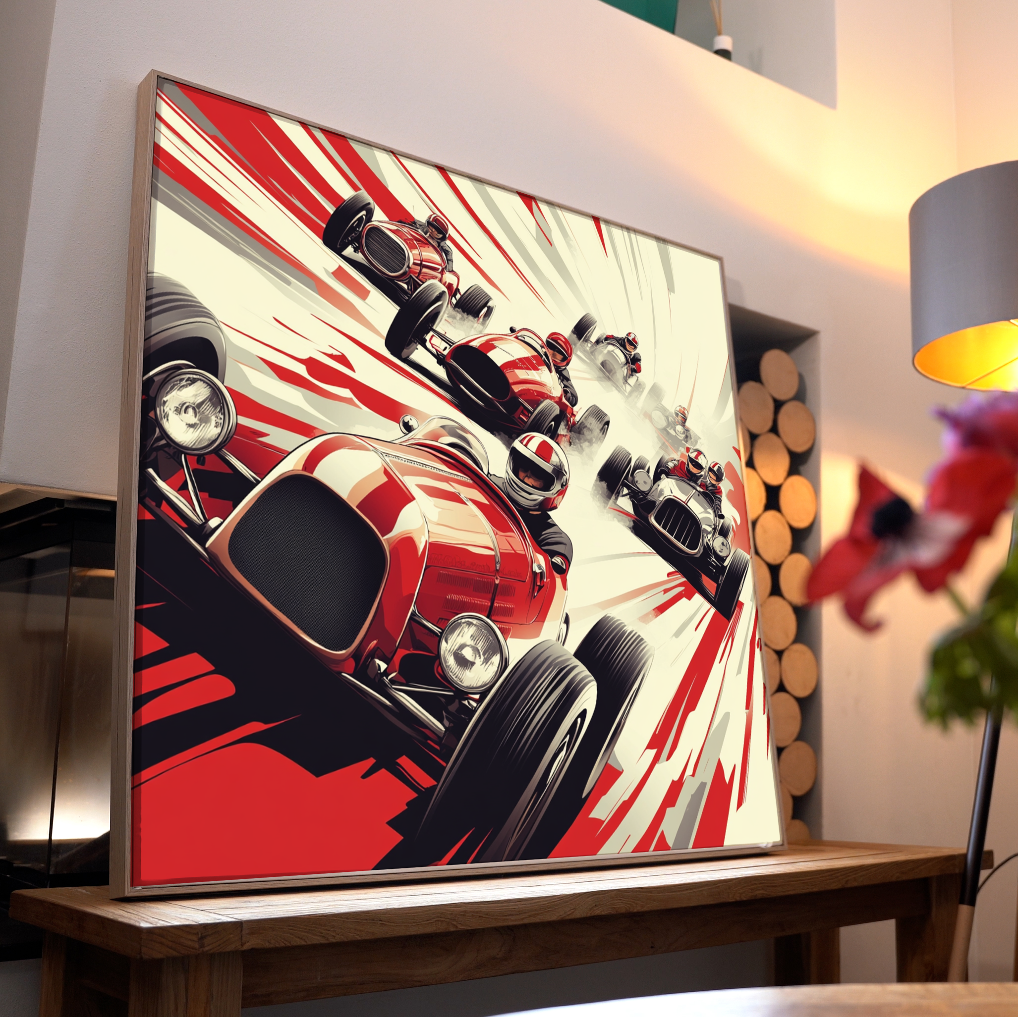 Rally Illustration | LED Bild