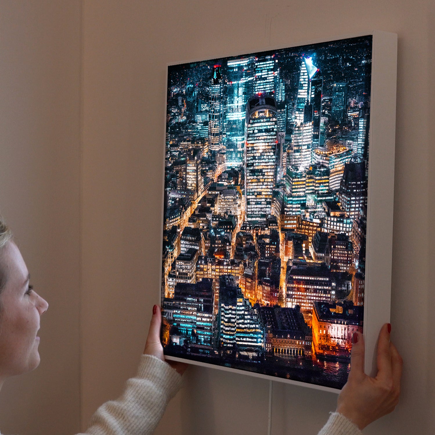 Alexander Losch | Night Vibes London | LED Bild