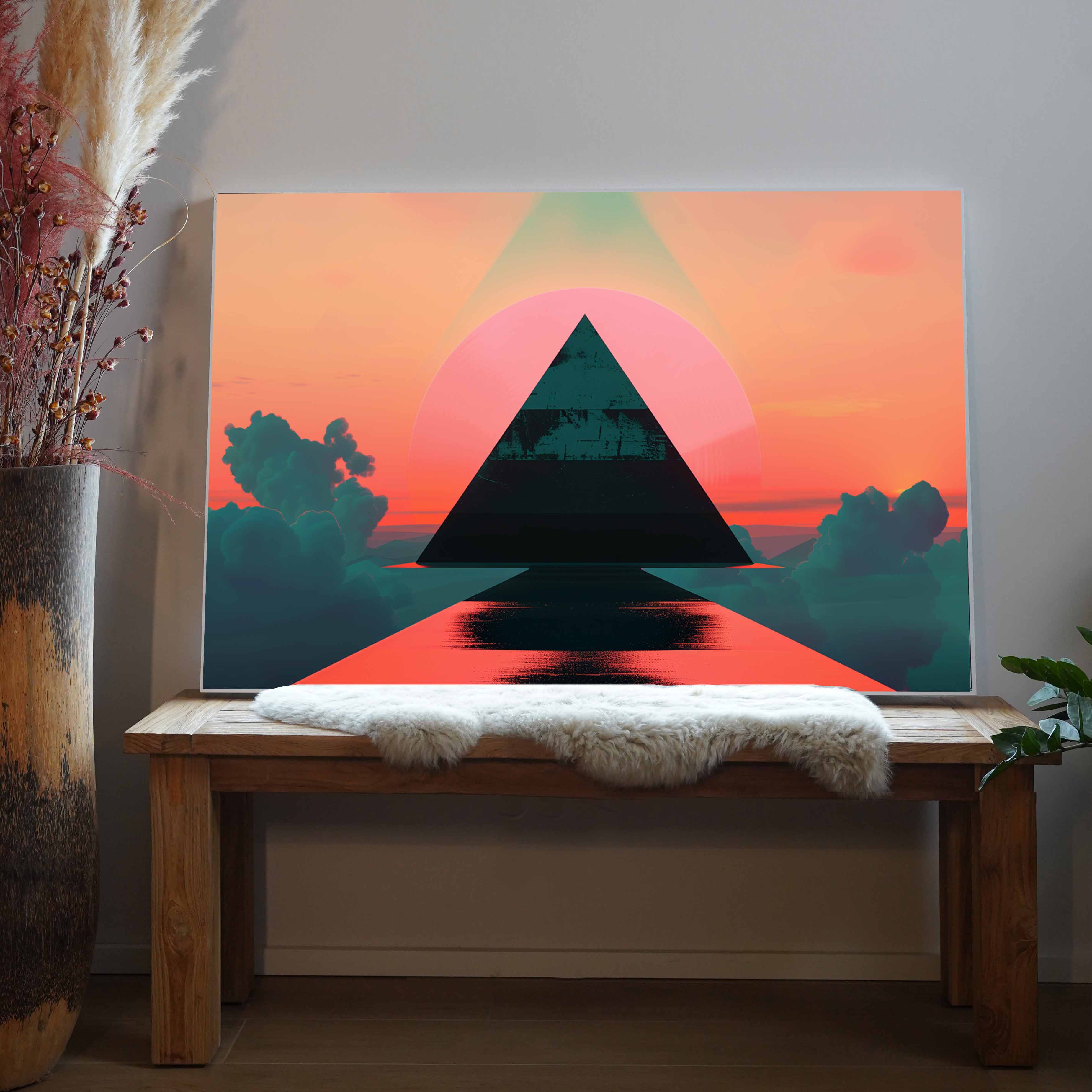 Geometrischer Stil 3 | LED Bild