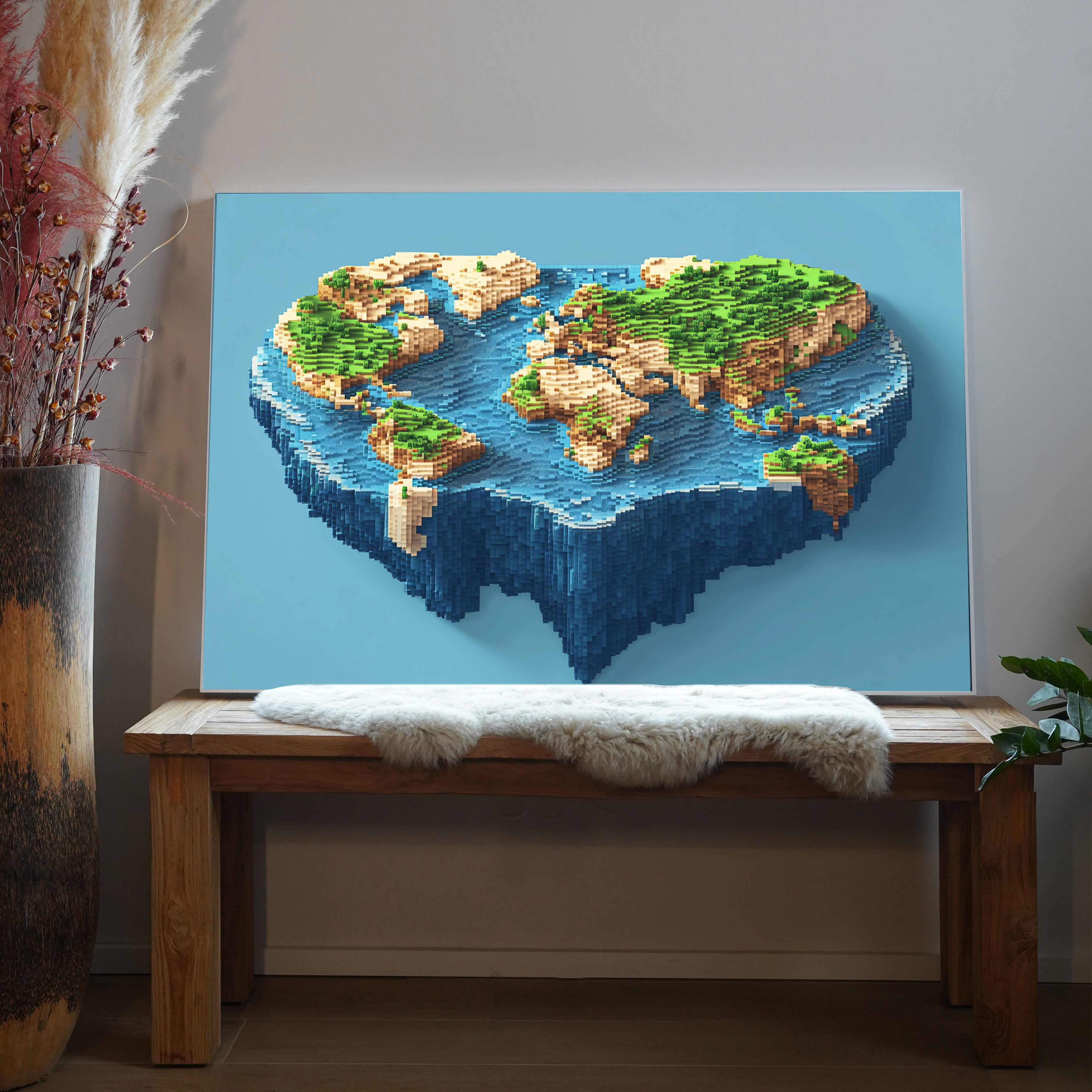 Mini Map Blöcke 1 | LED Bild