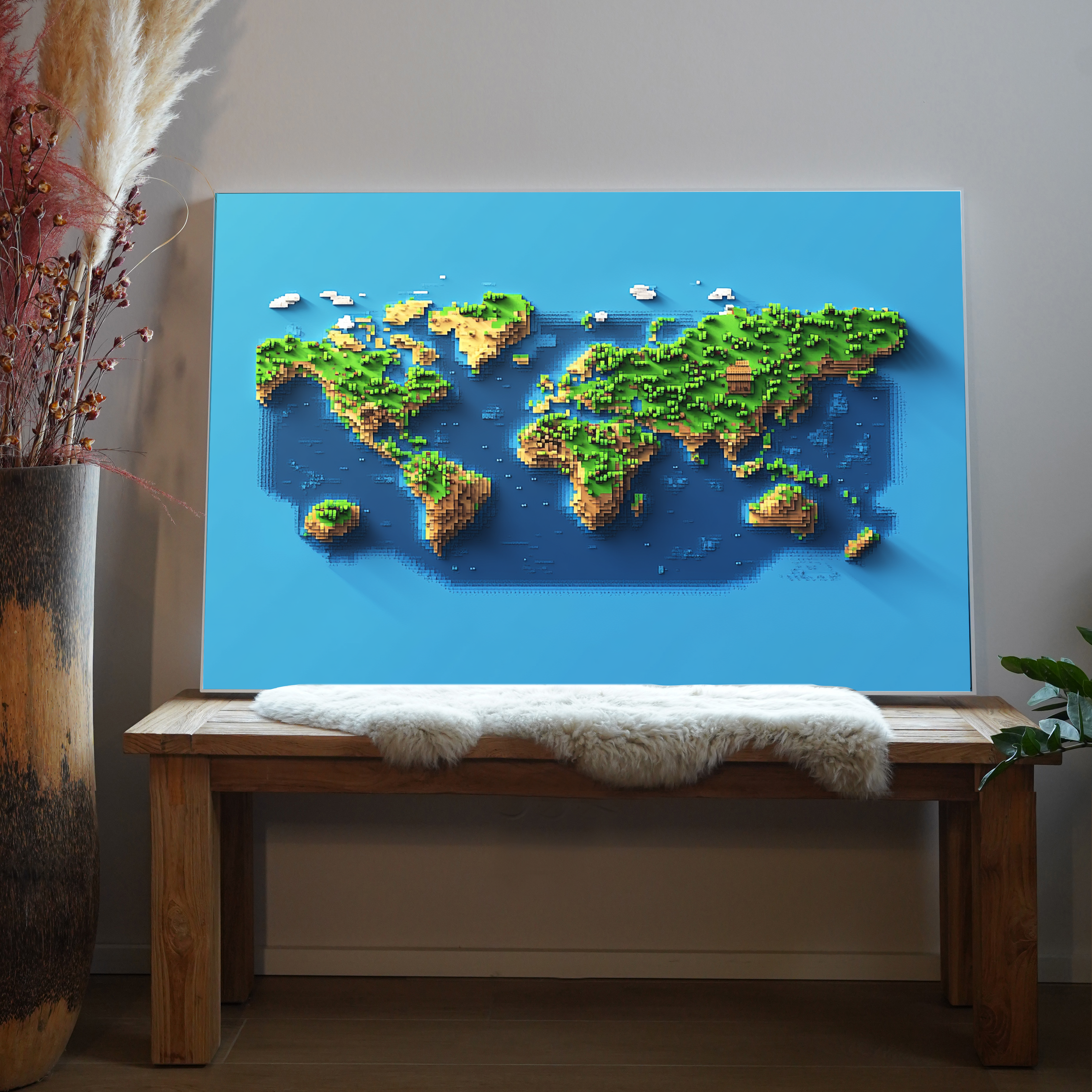 Mini Map Blöcke 4 | LED Bild