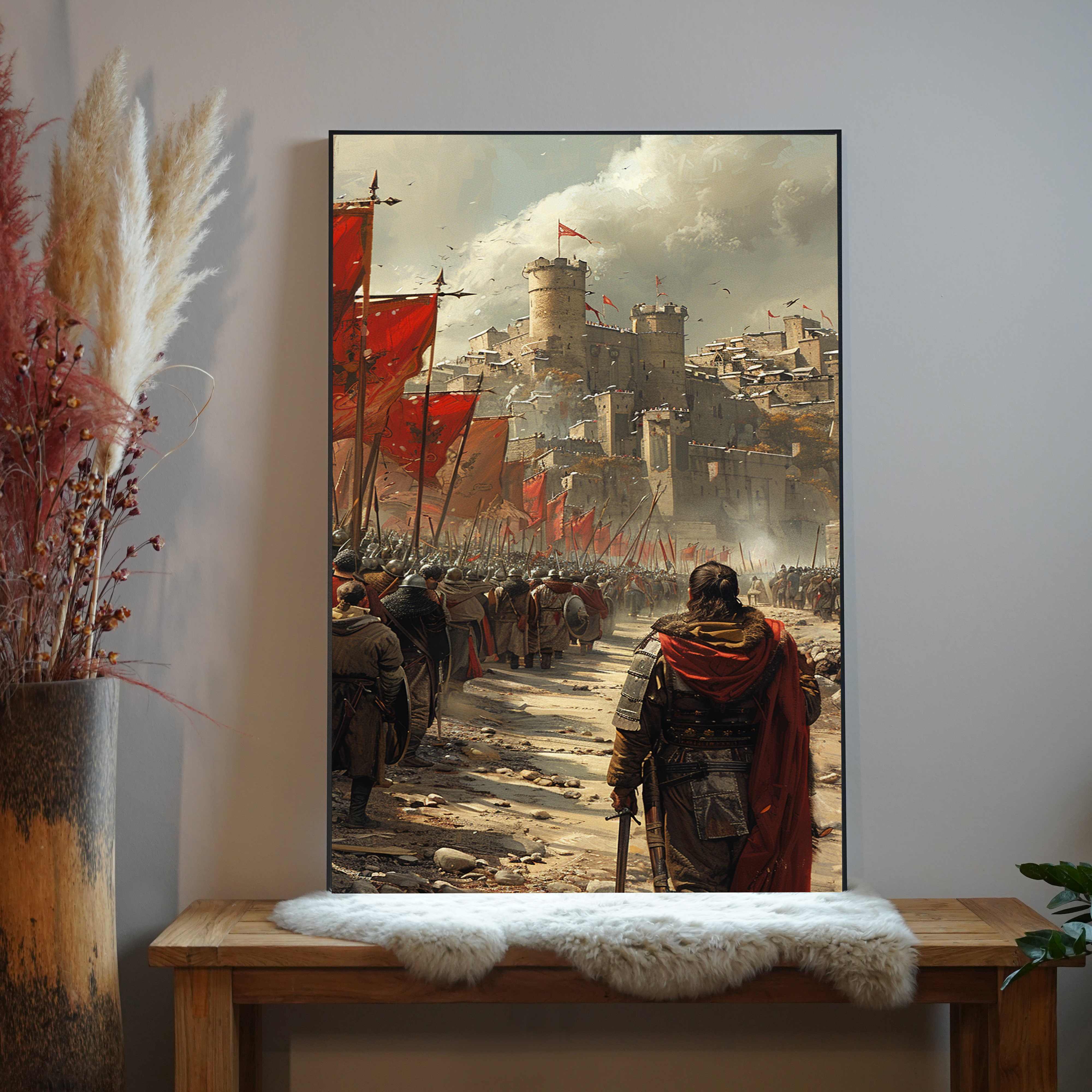 Belagerung Mittelalter 1 | LED Bild