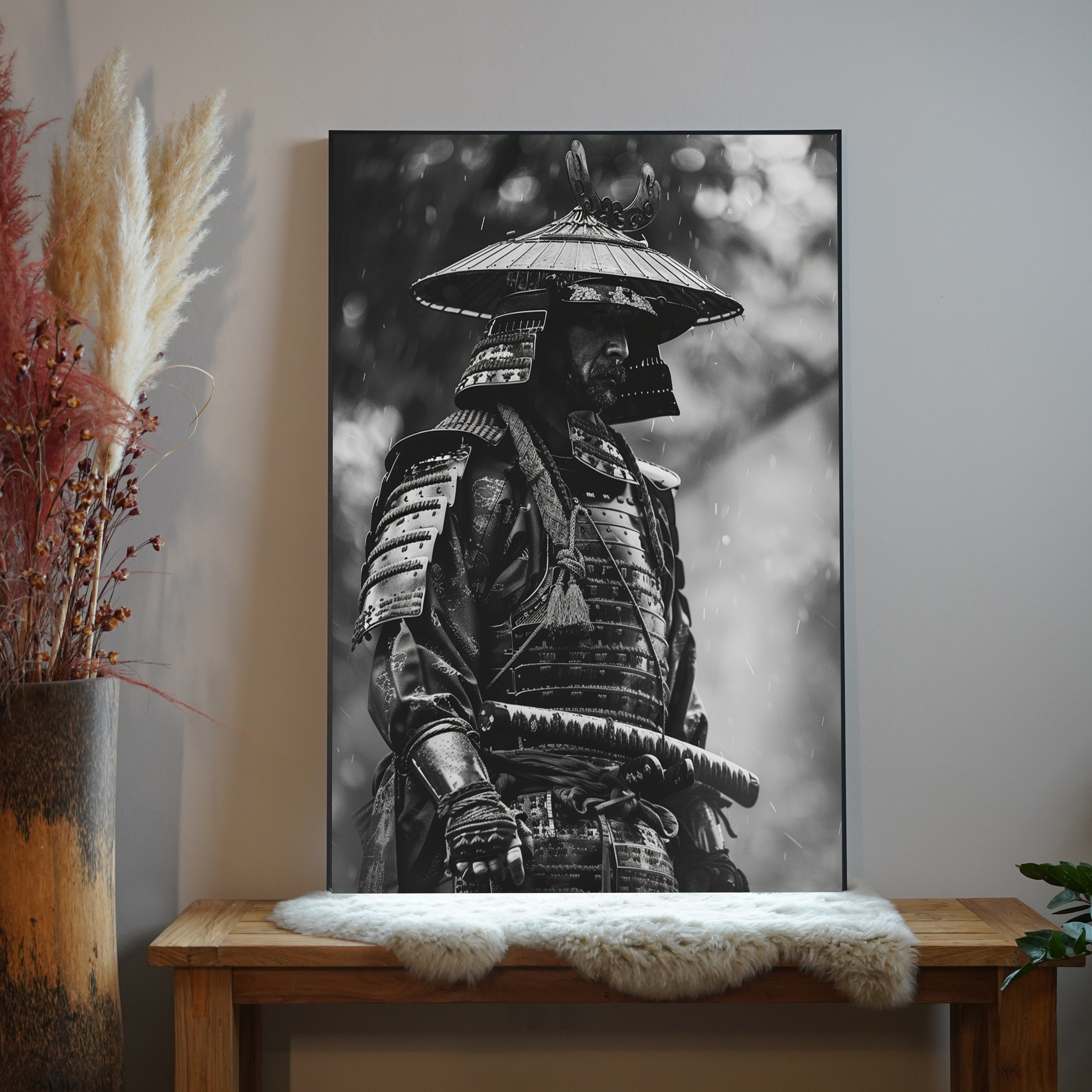 Samurai nach dem Kampf 2 | LED Bild