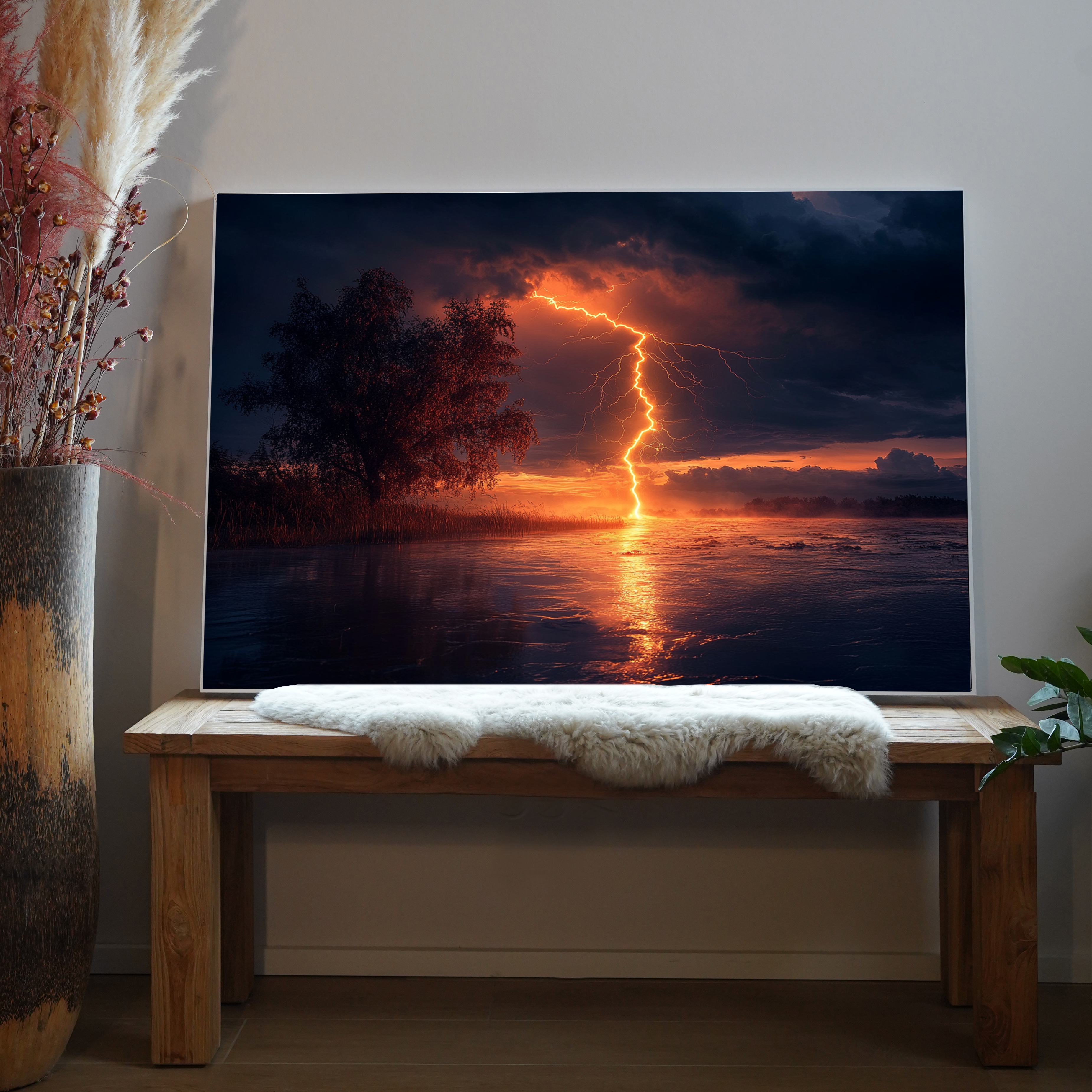 Blitzeinschlag 2 | LED Bild