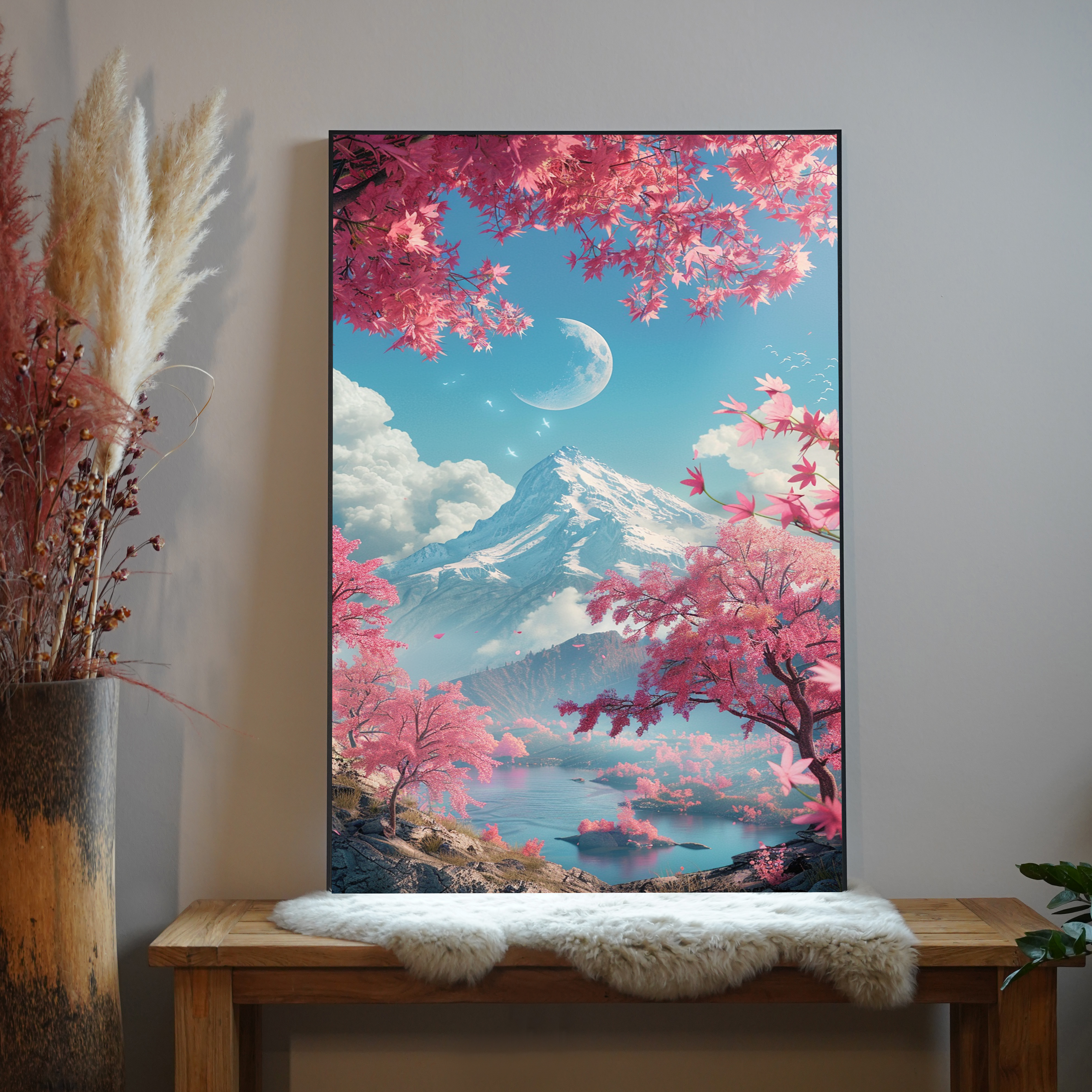 Kirschblütenbaum Mount Fuji 1 | LED Bild