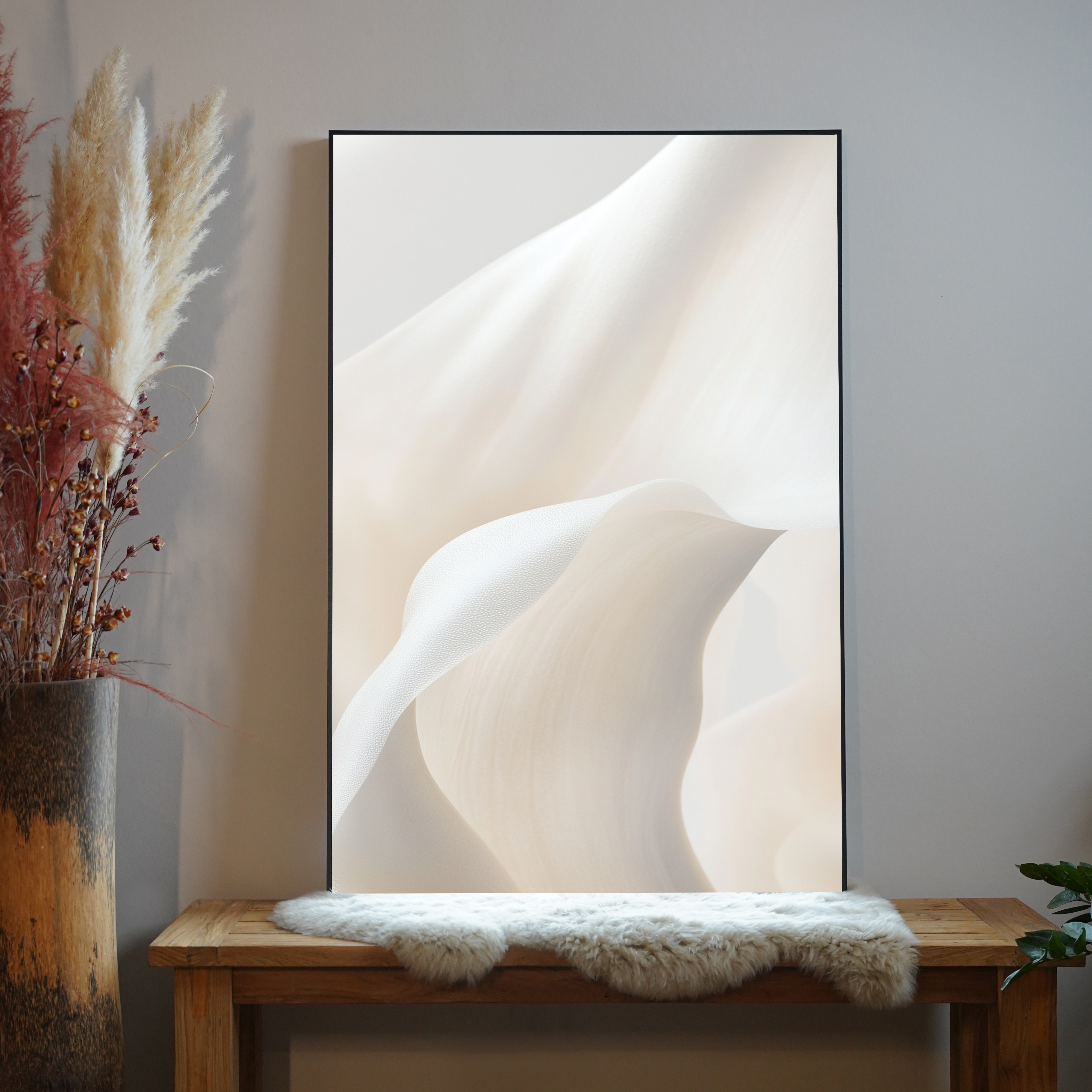 Seidene Welle | LED Bild