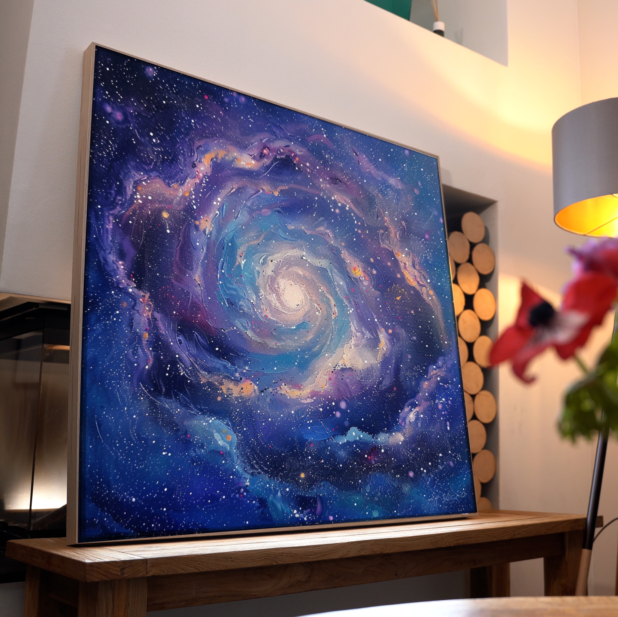 Galaxie Illustriert 1 | LED Bild