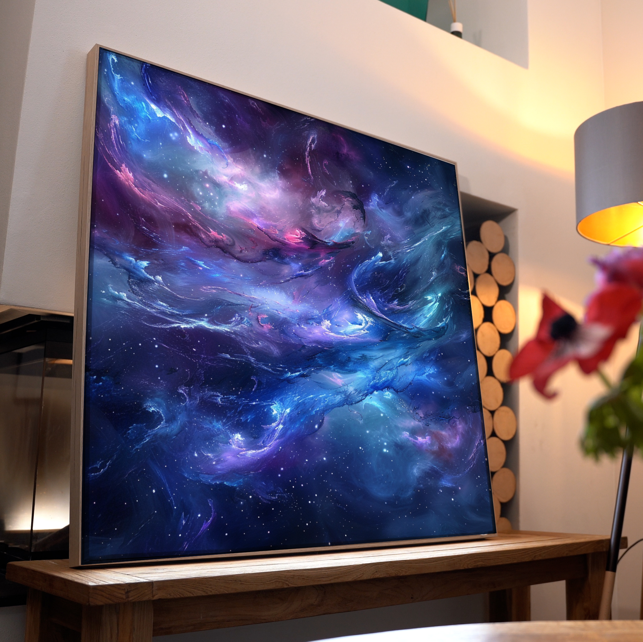 Abstrakte Galaxie 2 | LED Bild
