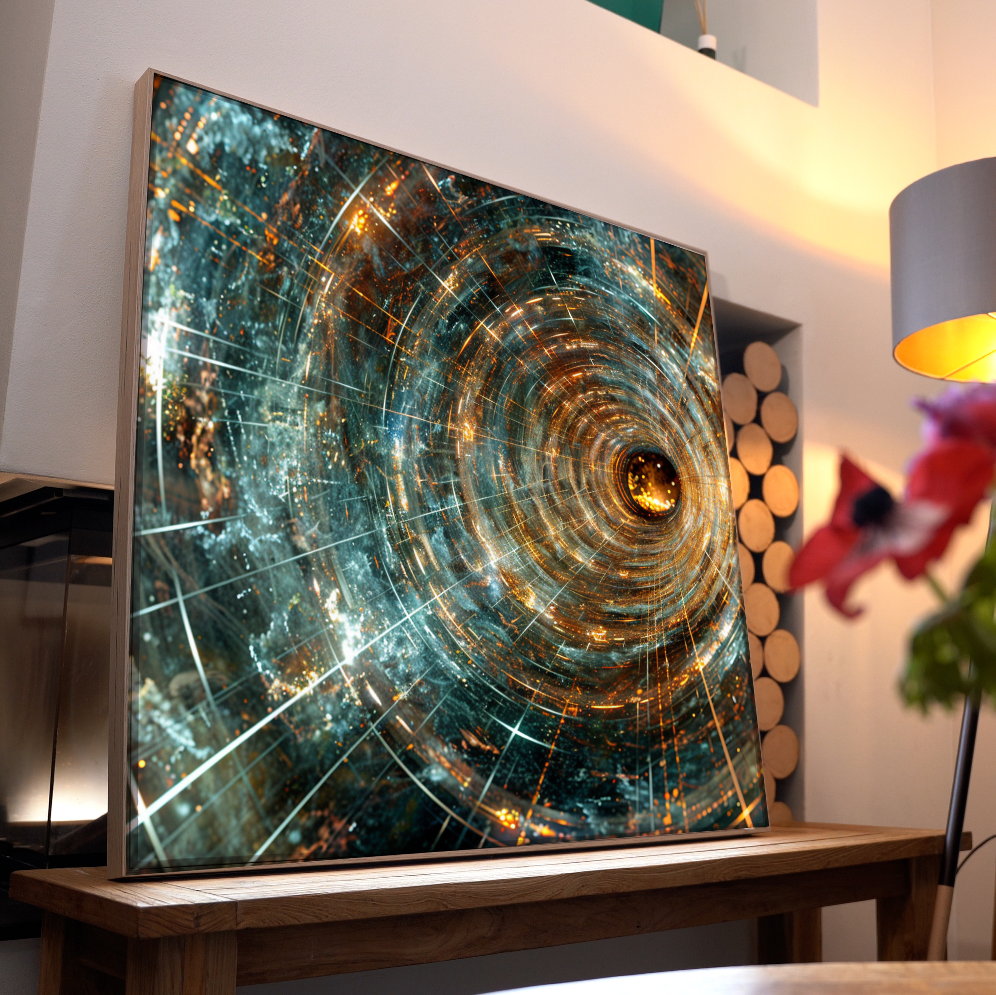 Wurmloch Fantasie | LED Bild