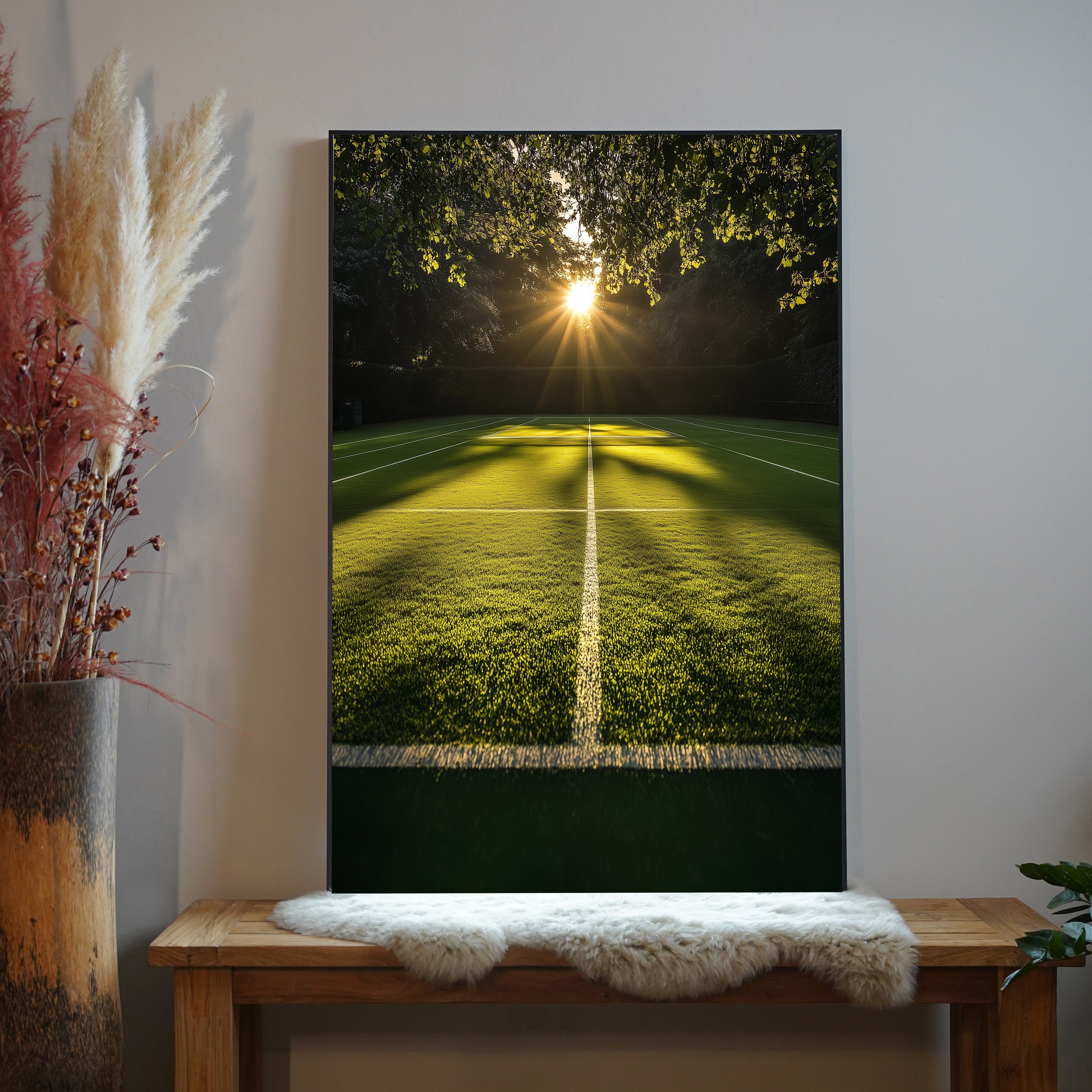 Tennisplatz Gras | LED Bild