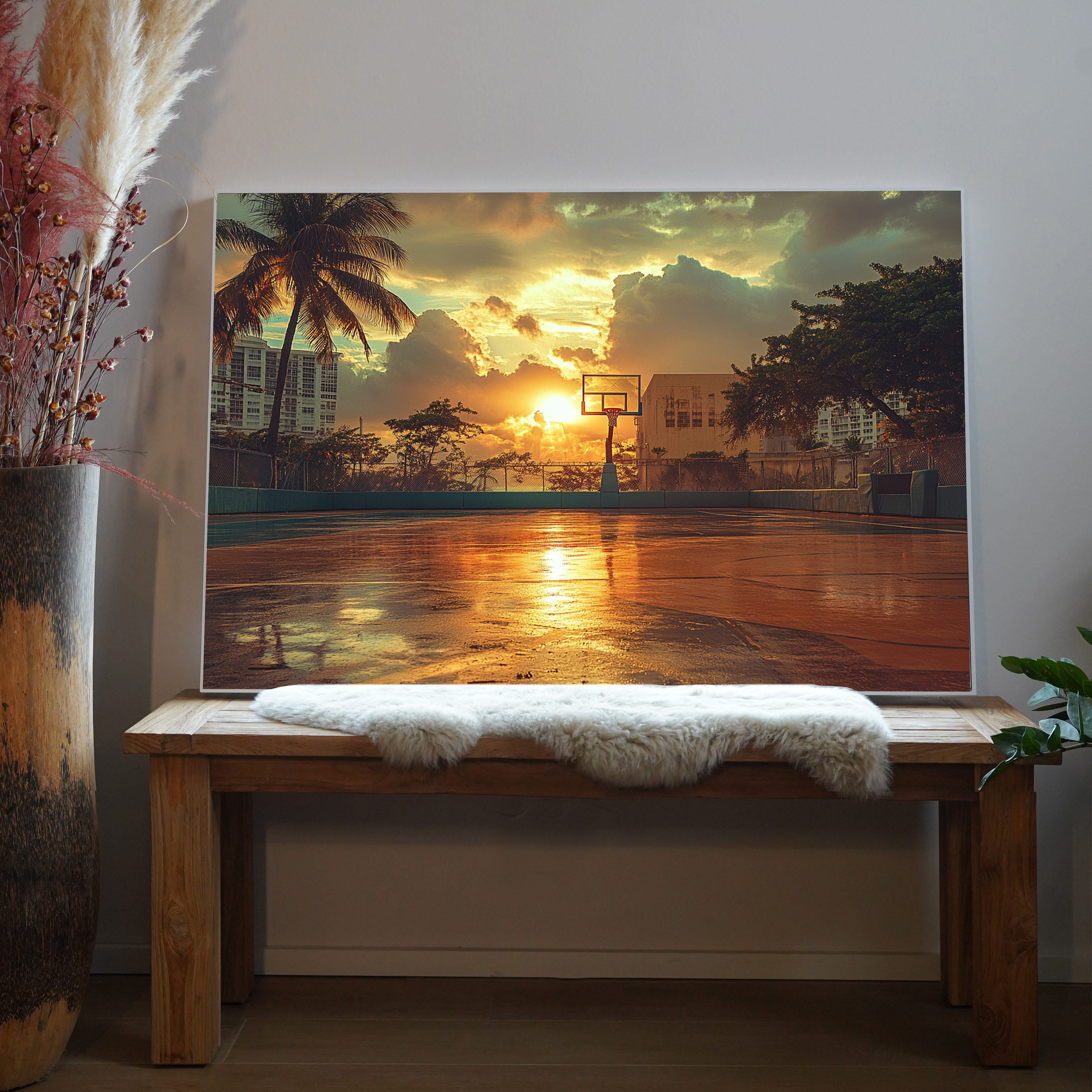 Basketballplatz 3 | LED Bild