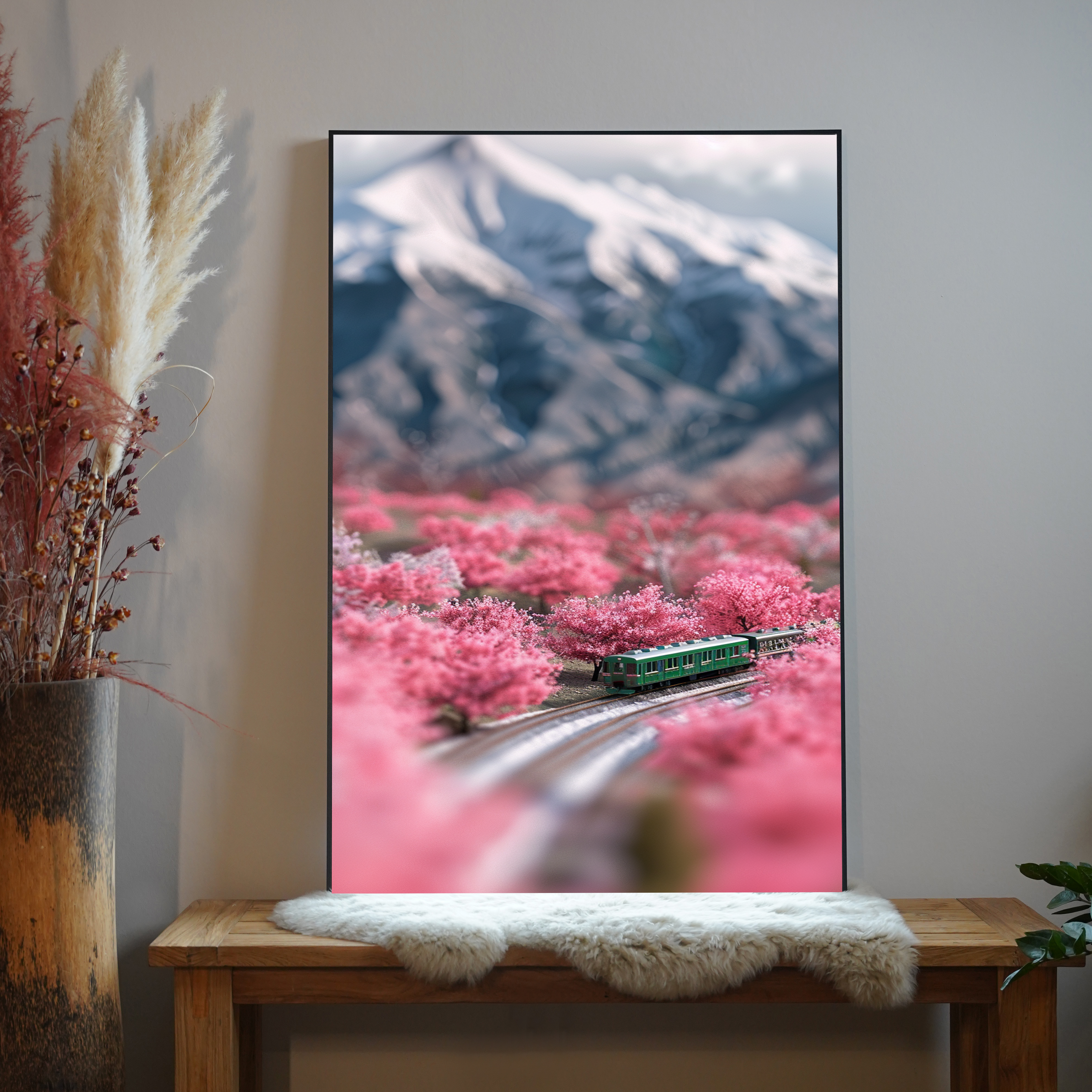 Straßenbahn Mount Fuji 1 | LED Bild