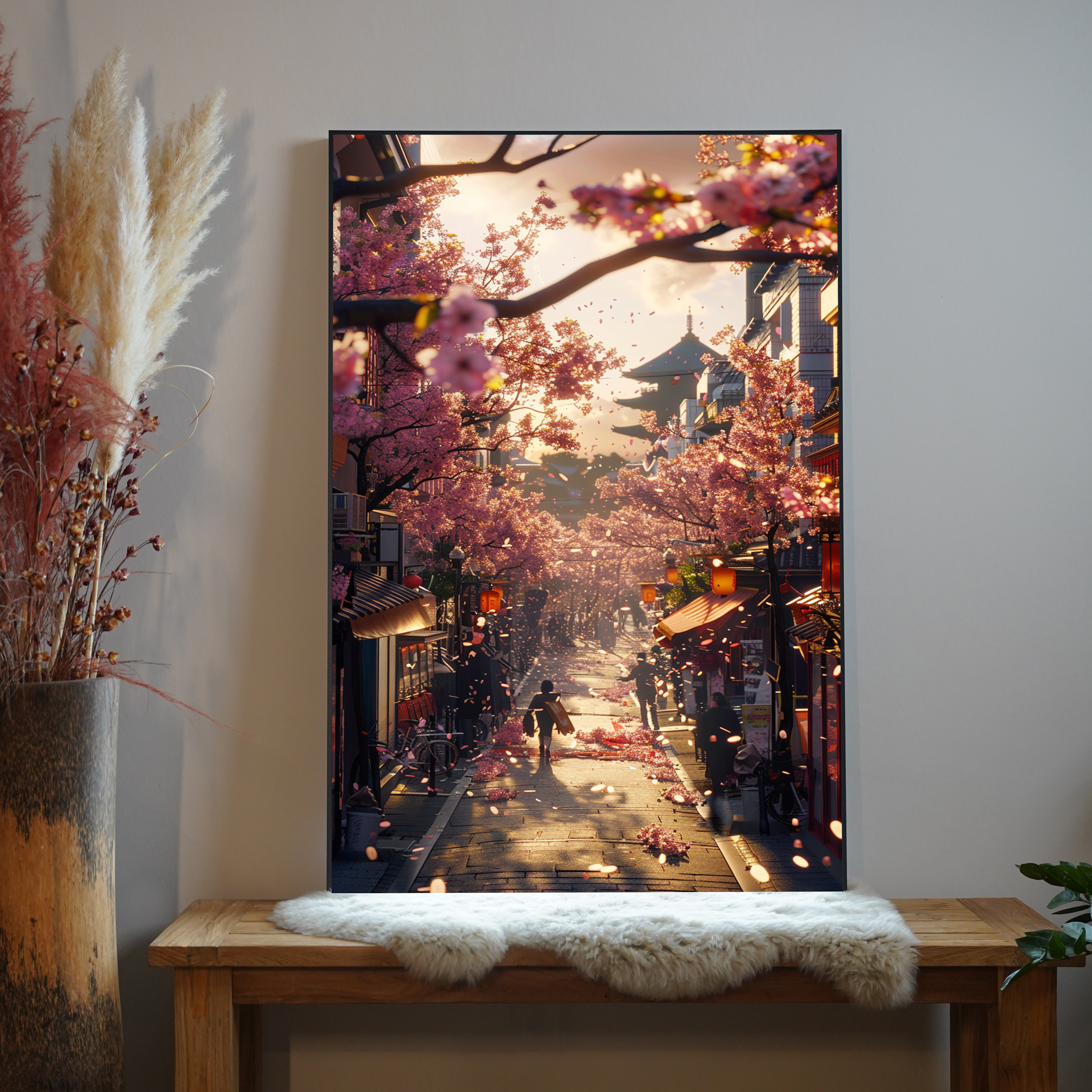 Asiatischer Frühling 1 | LED Bild