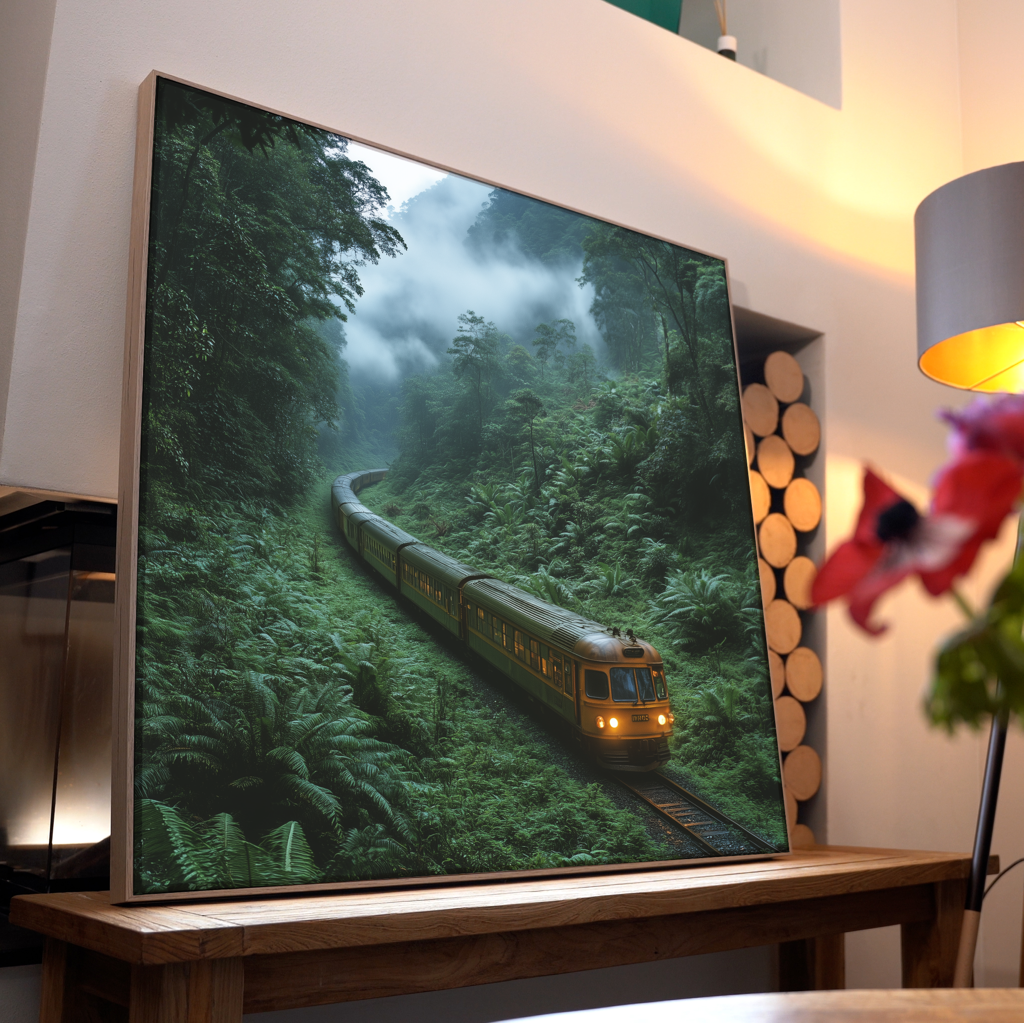 Dschungel Zug | LED Bild