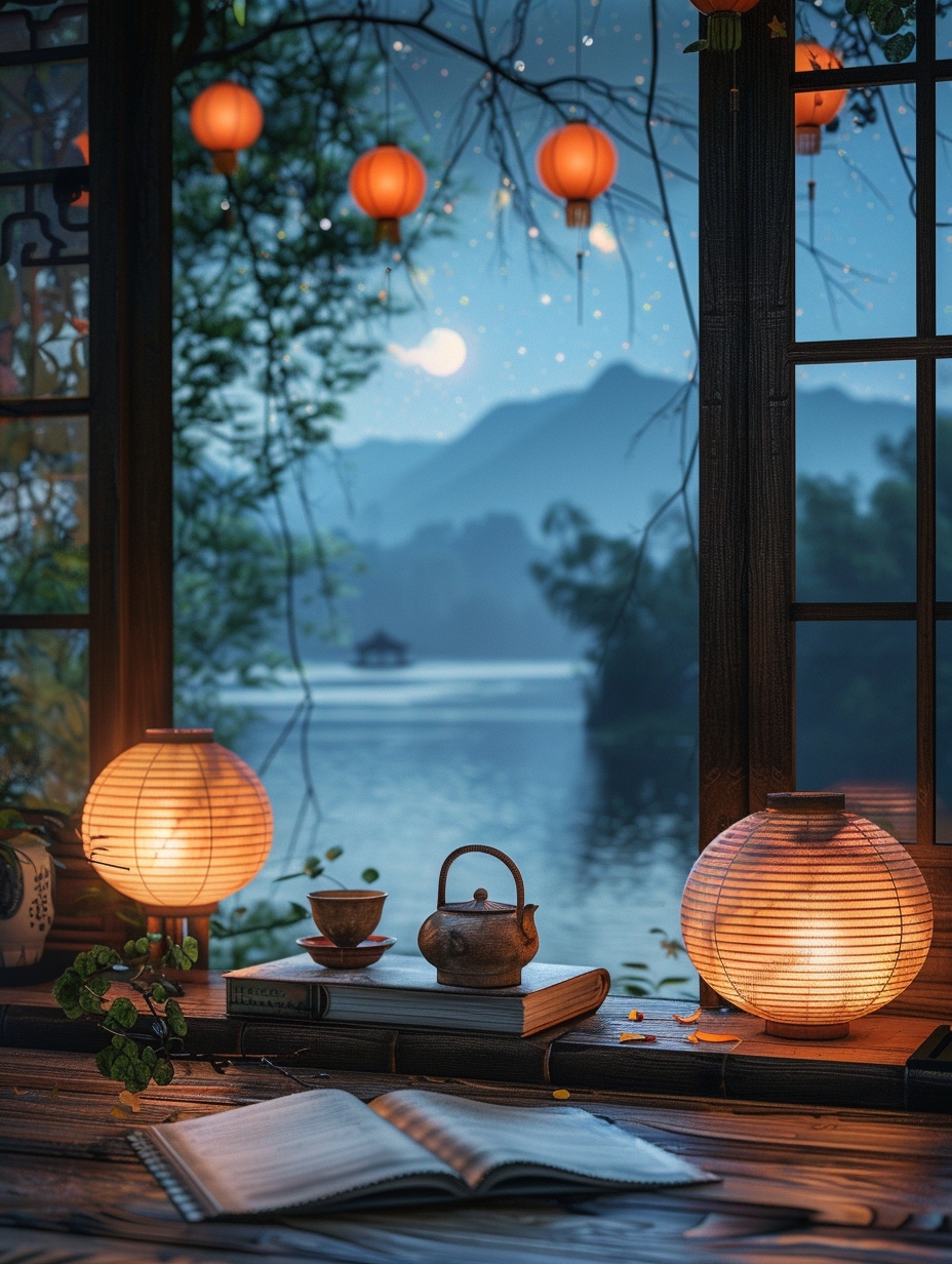 Gemütliches Fenster 4 | LED Bild