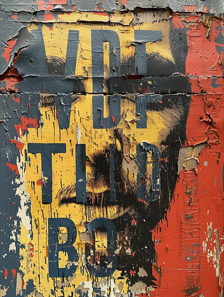 Altes Schild Bunt 1 | LED Bild