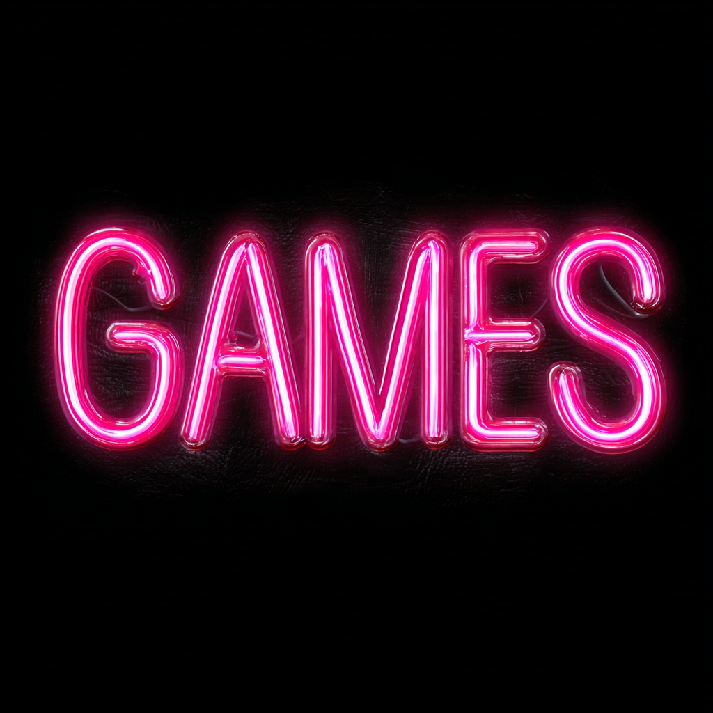 Games Neon 2 | LED Bild