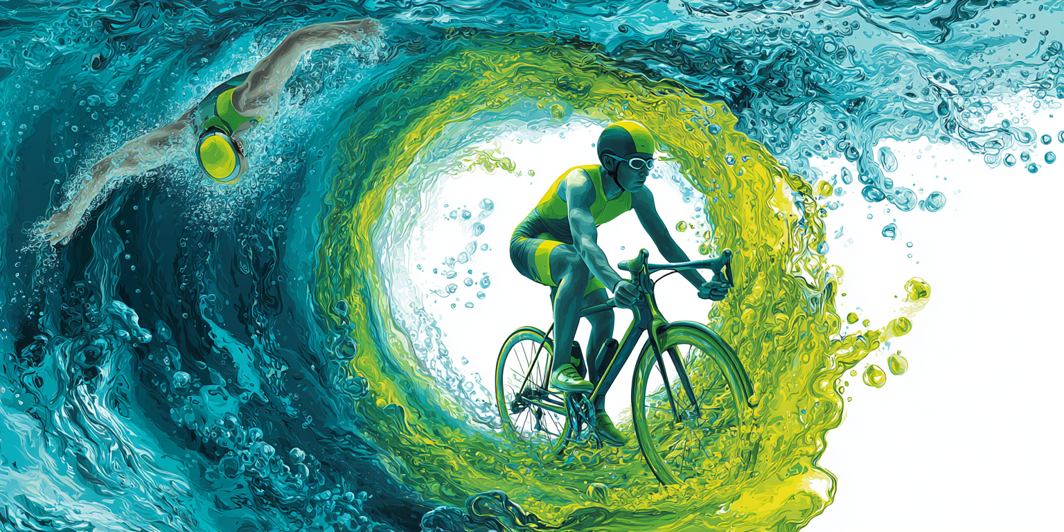 Fahrrad Wasser 1 | LED Bild