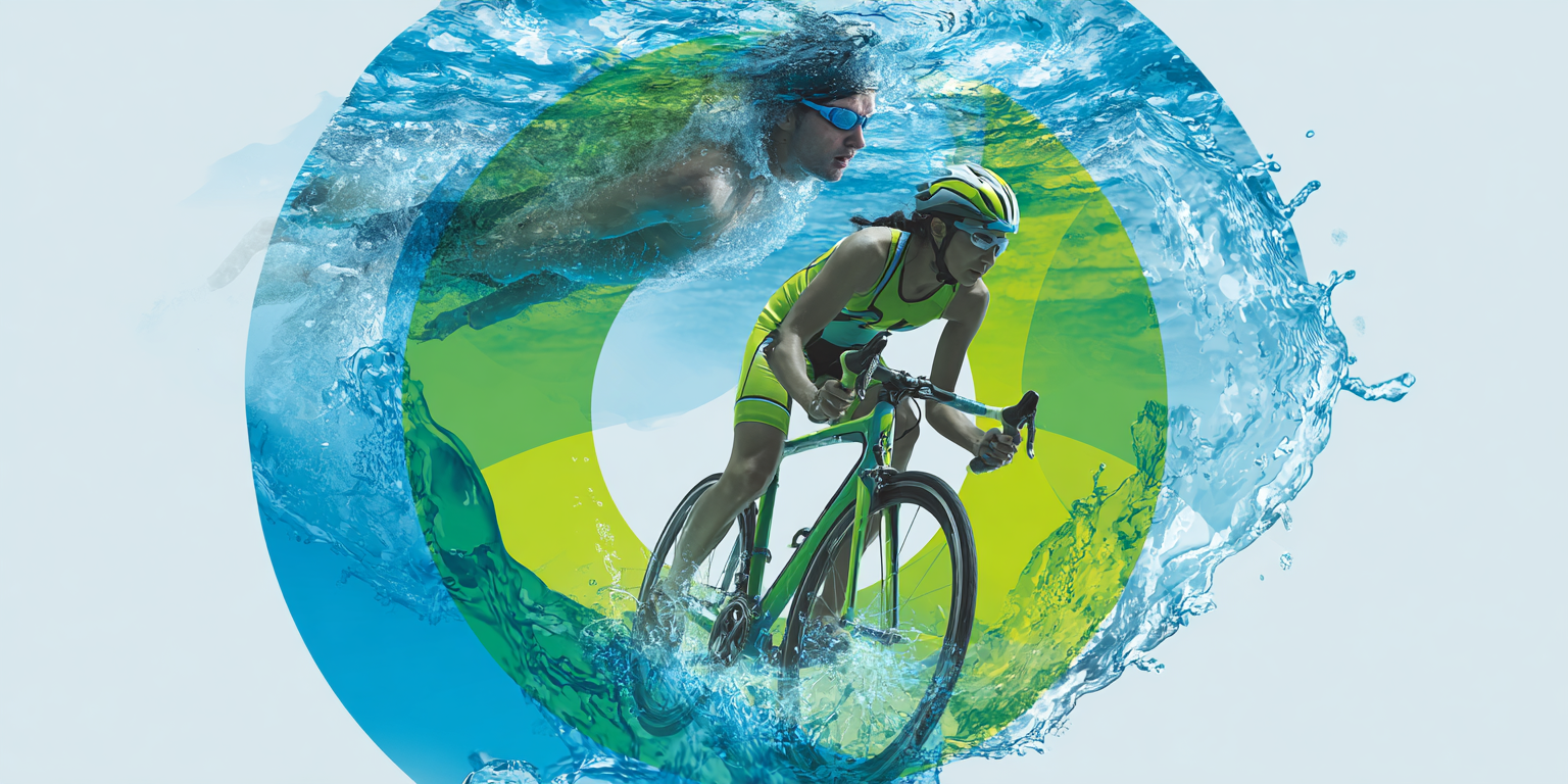 Fahrrad Wasser 3 | LED Bild