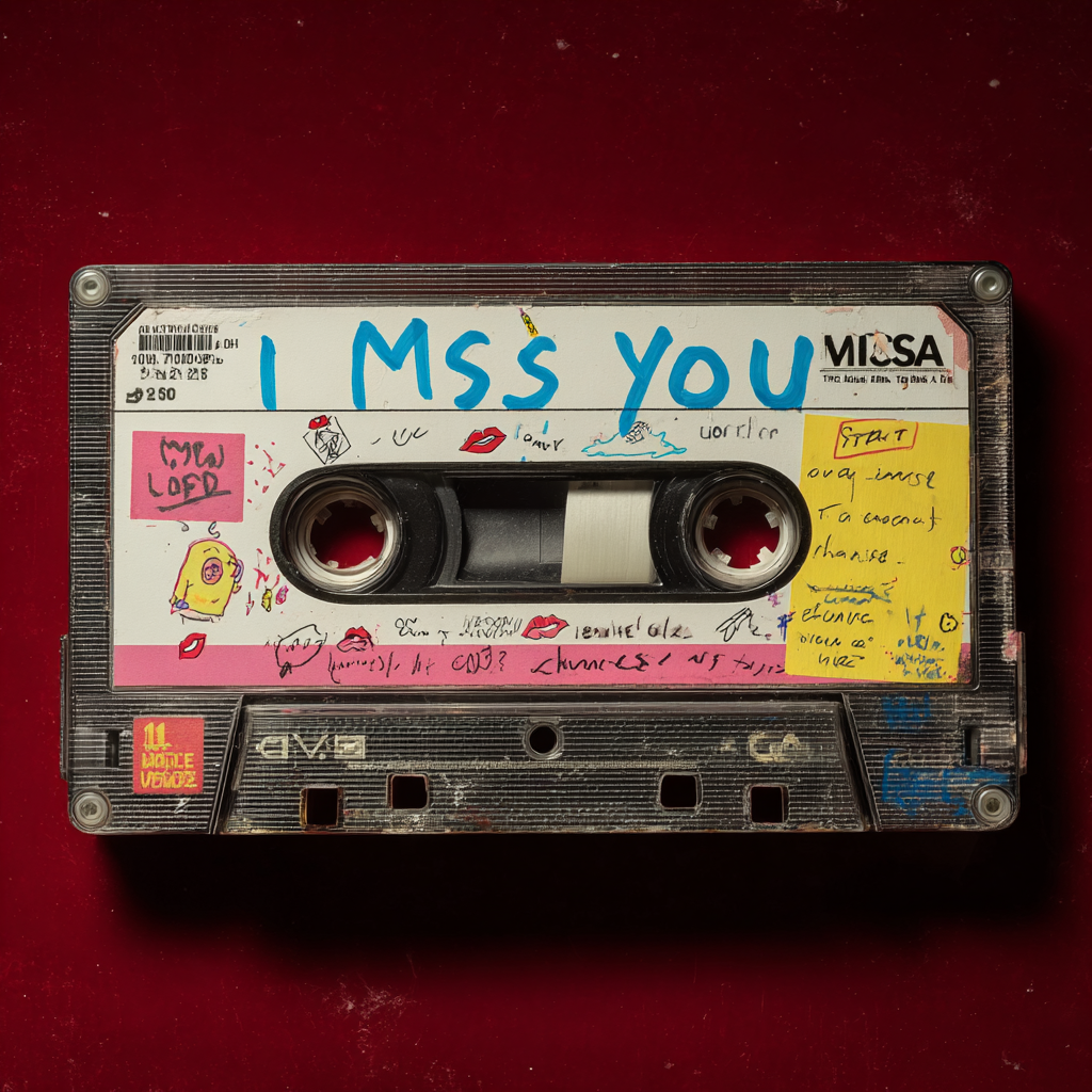 Kassette Miss You 1 | LED Bild