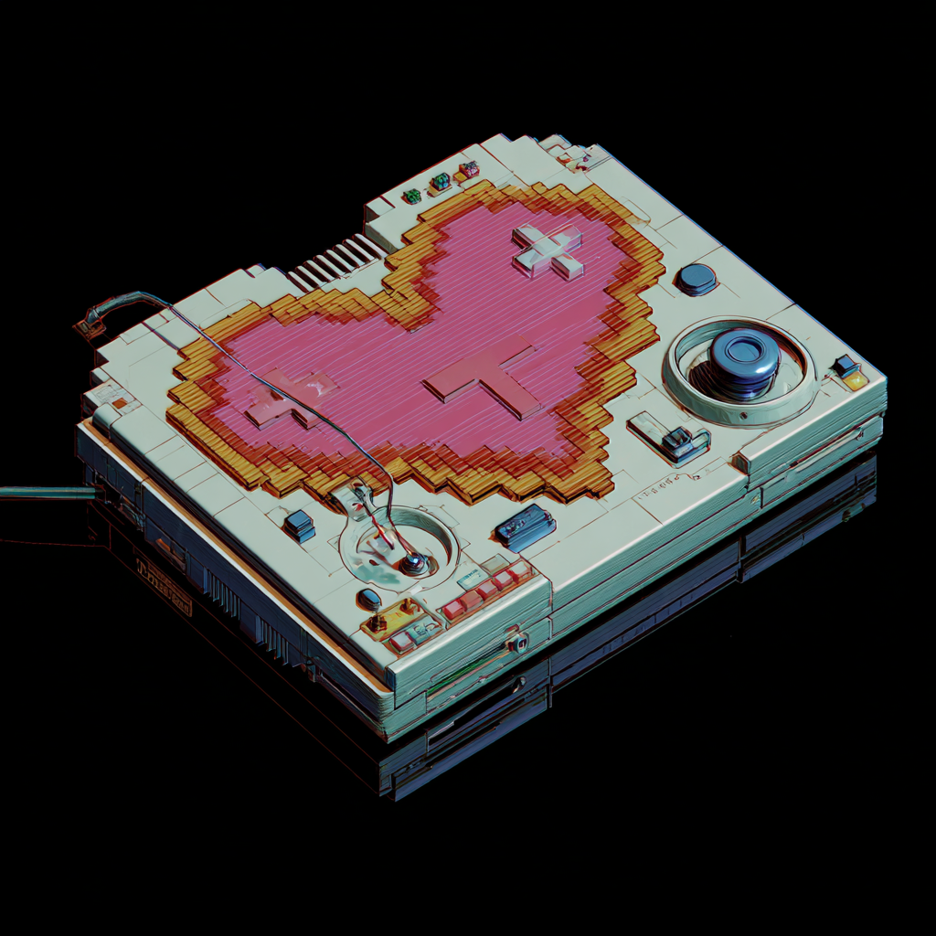 Pixel Herz 1 | LED Bild