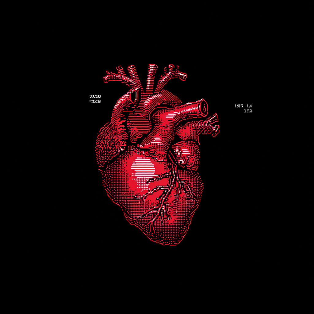 Pixel Herz 4 | LED Bild