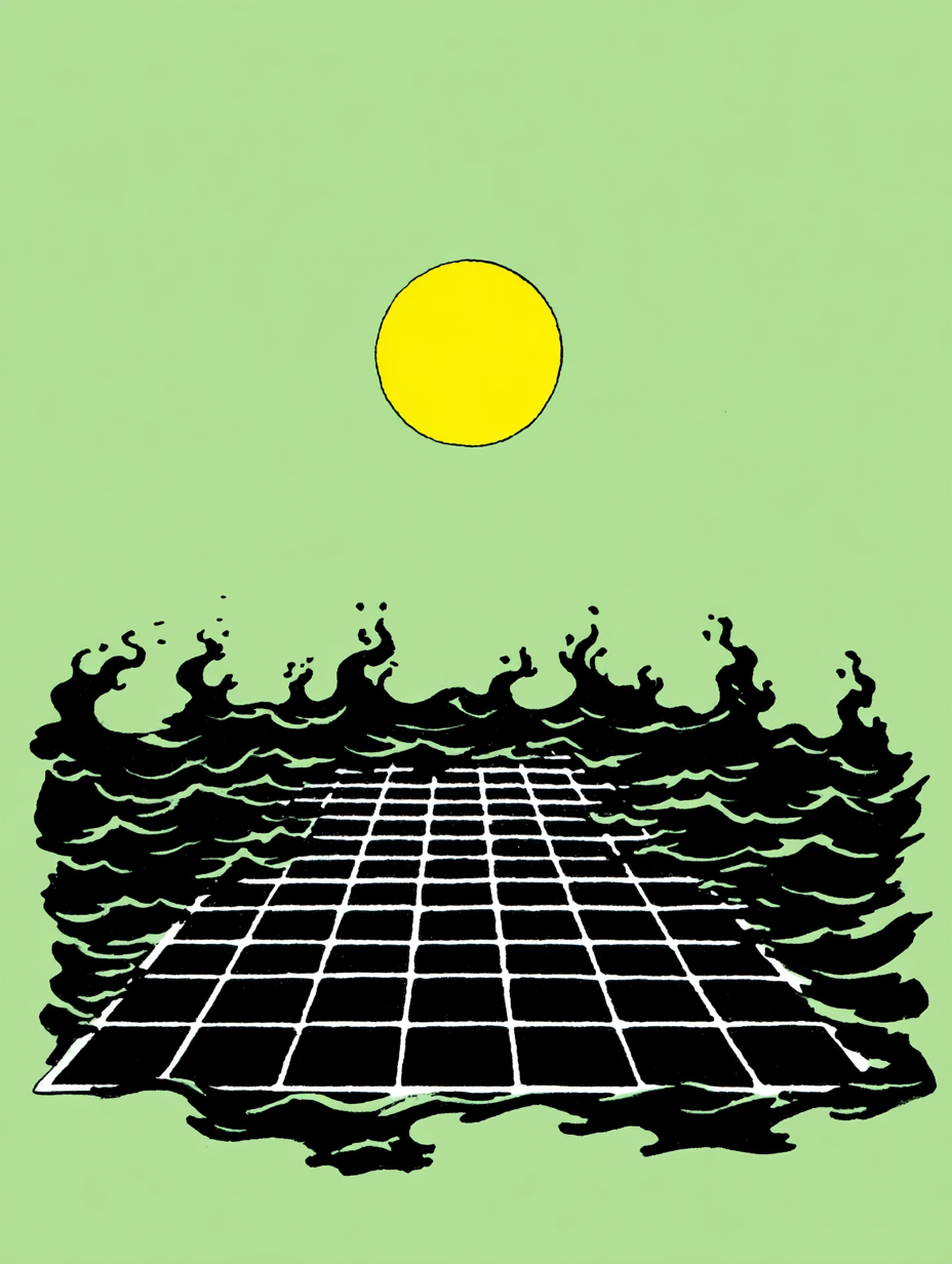 Tanzende Figuren Illustriert 3 | LED Bild