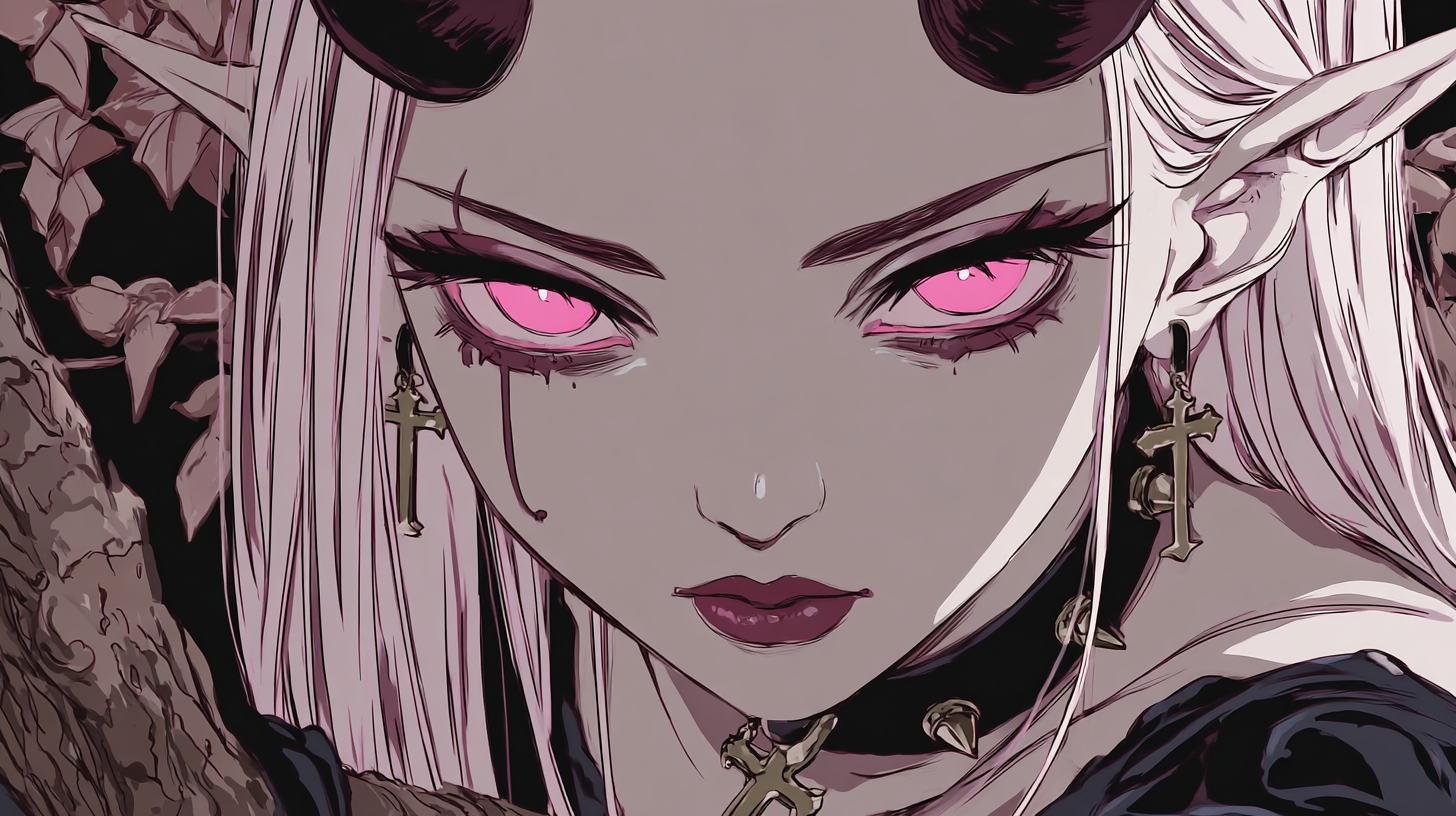 Dämonin Anime 1 | LED Bild