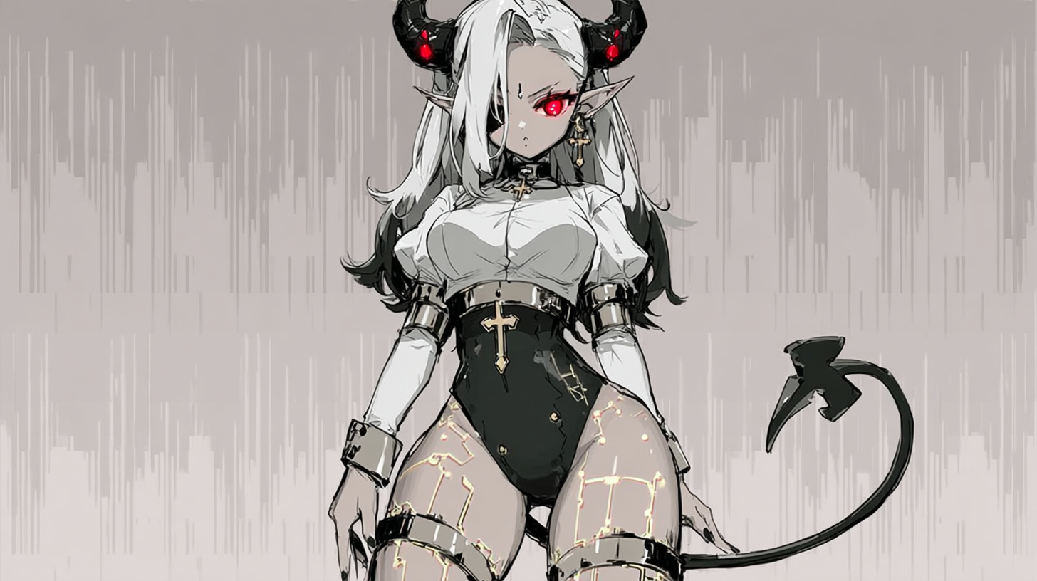 Dämonin Anime 2 | LED Bild