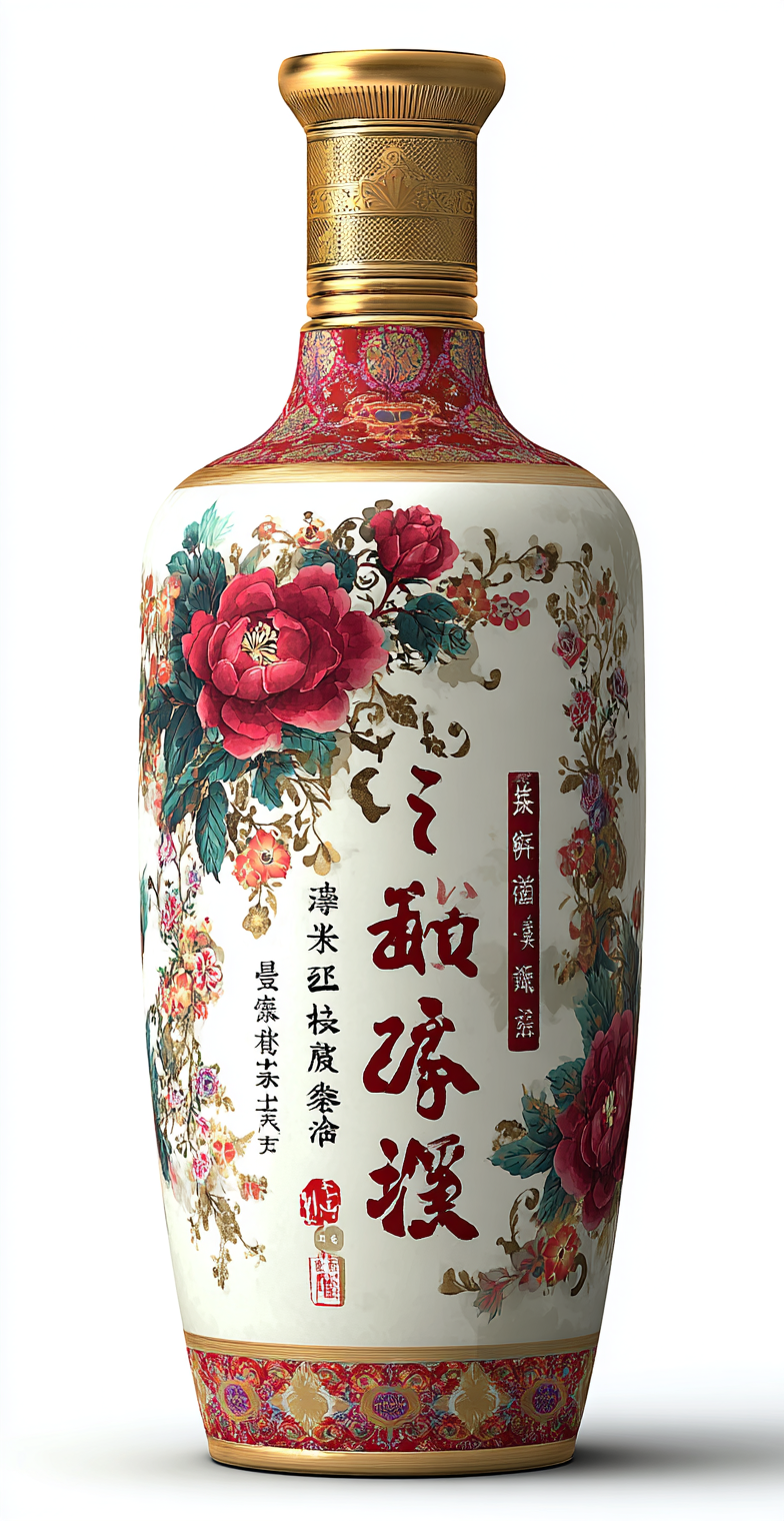 Asiatische Flasche 2 | LED Bild