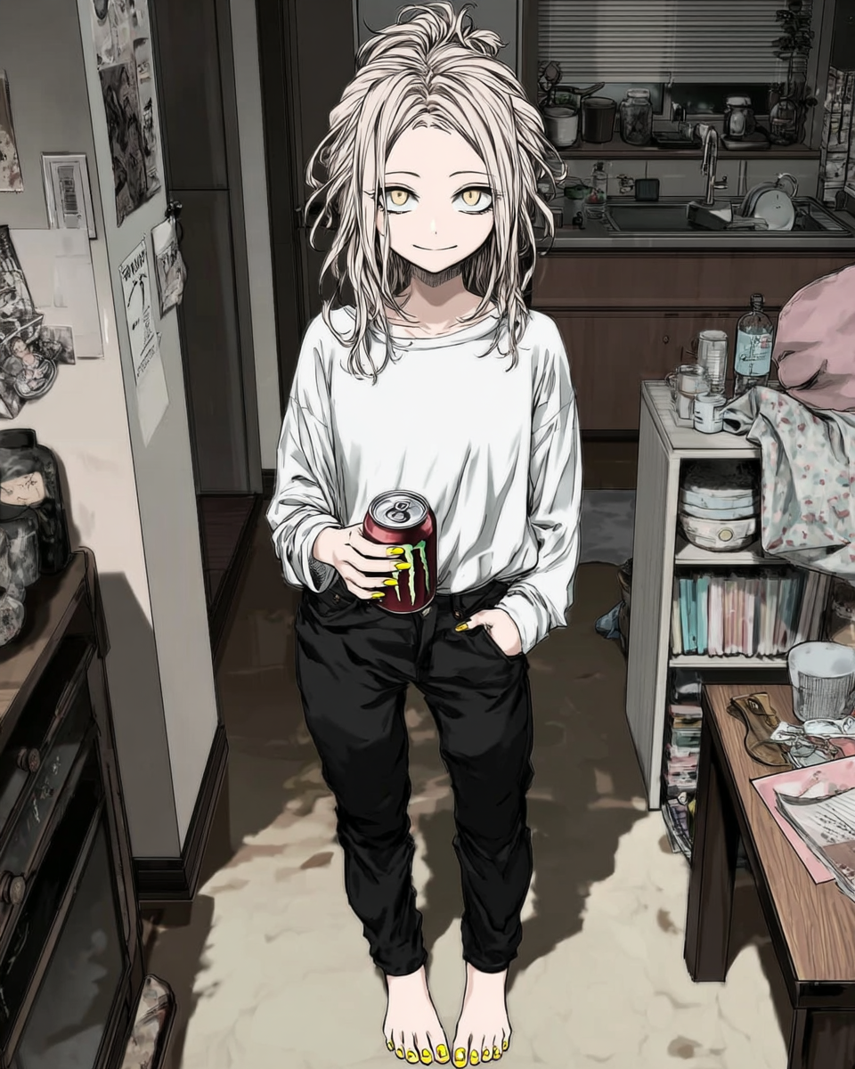 Frau Chaotisch Anime 2 | LED Bild